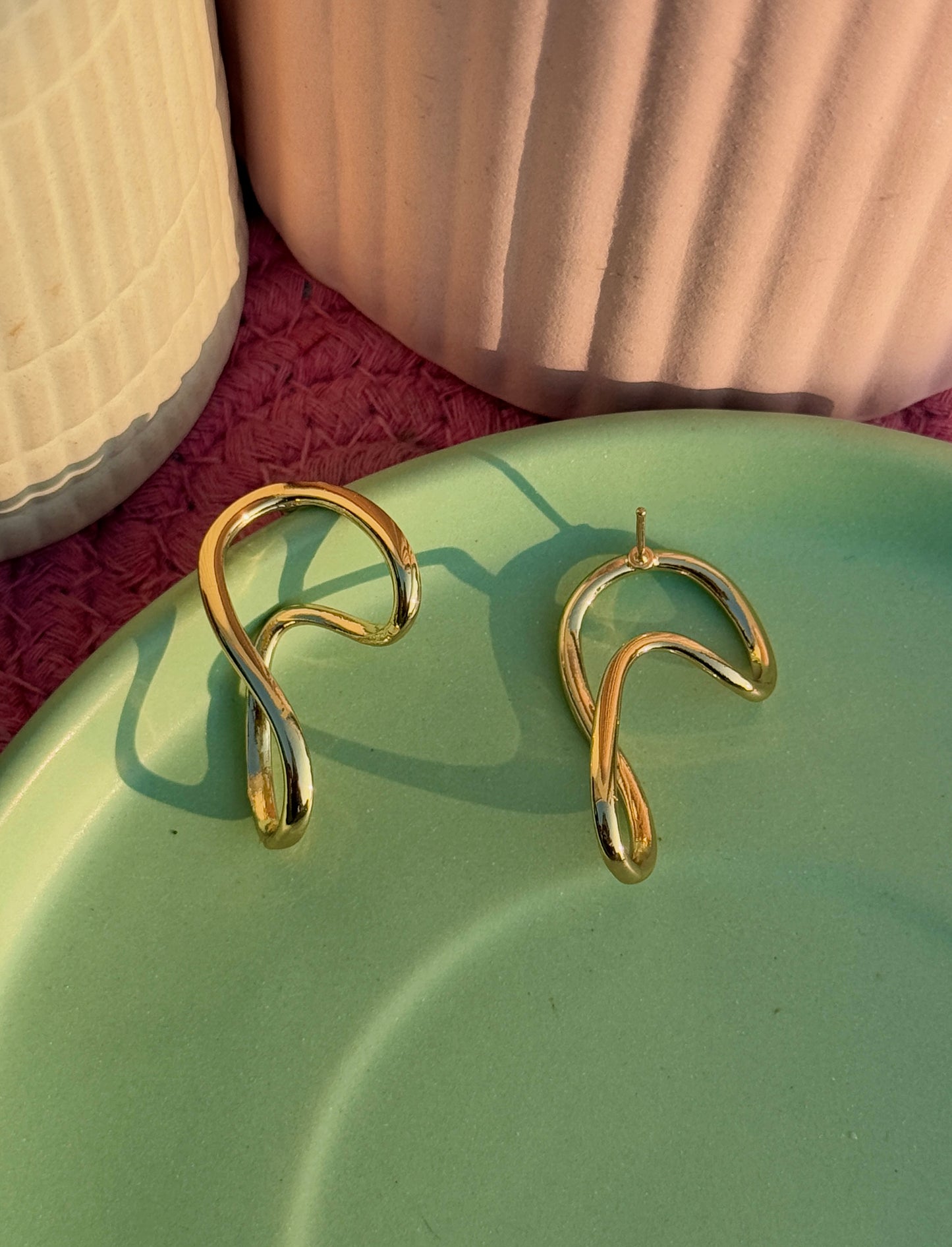 The Wave Collection Earrings | Anti-Tarnish