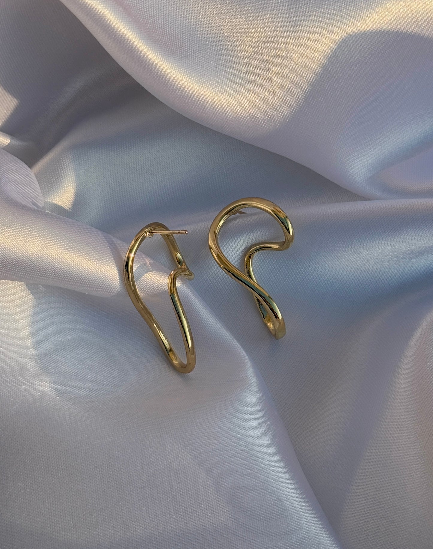 The Wave Collection Earrings | Anti-Tarnish