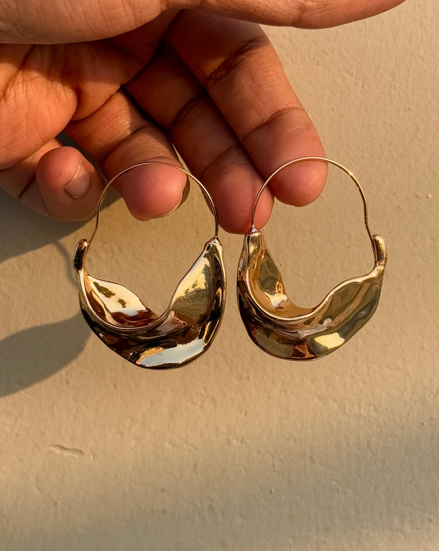 Ocean Current Anti-Tarnish Earrings