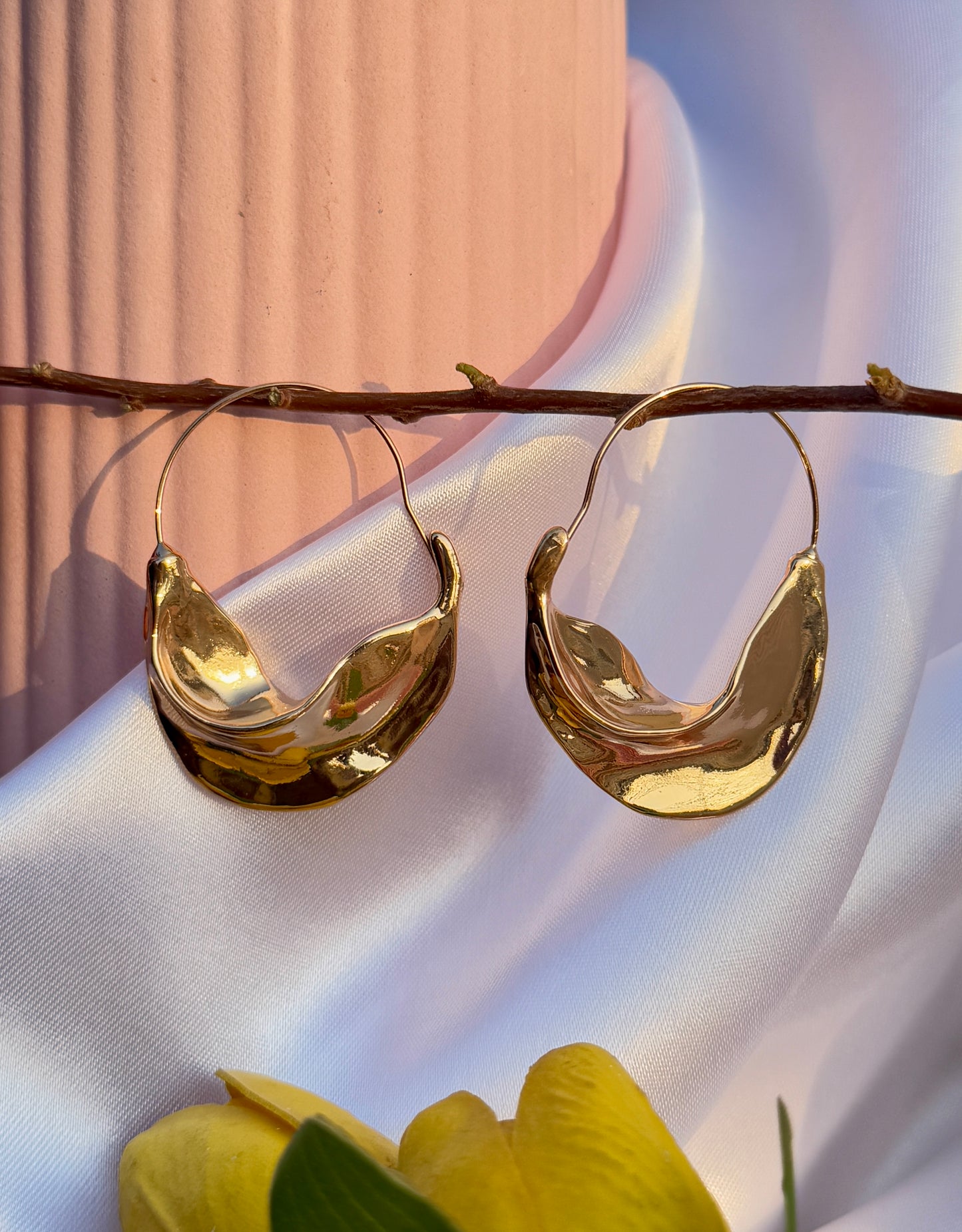 Ocean Current Anti-Tarnish Earrings