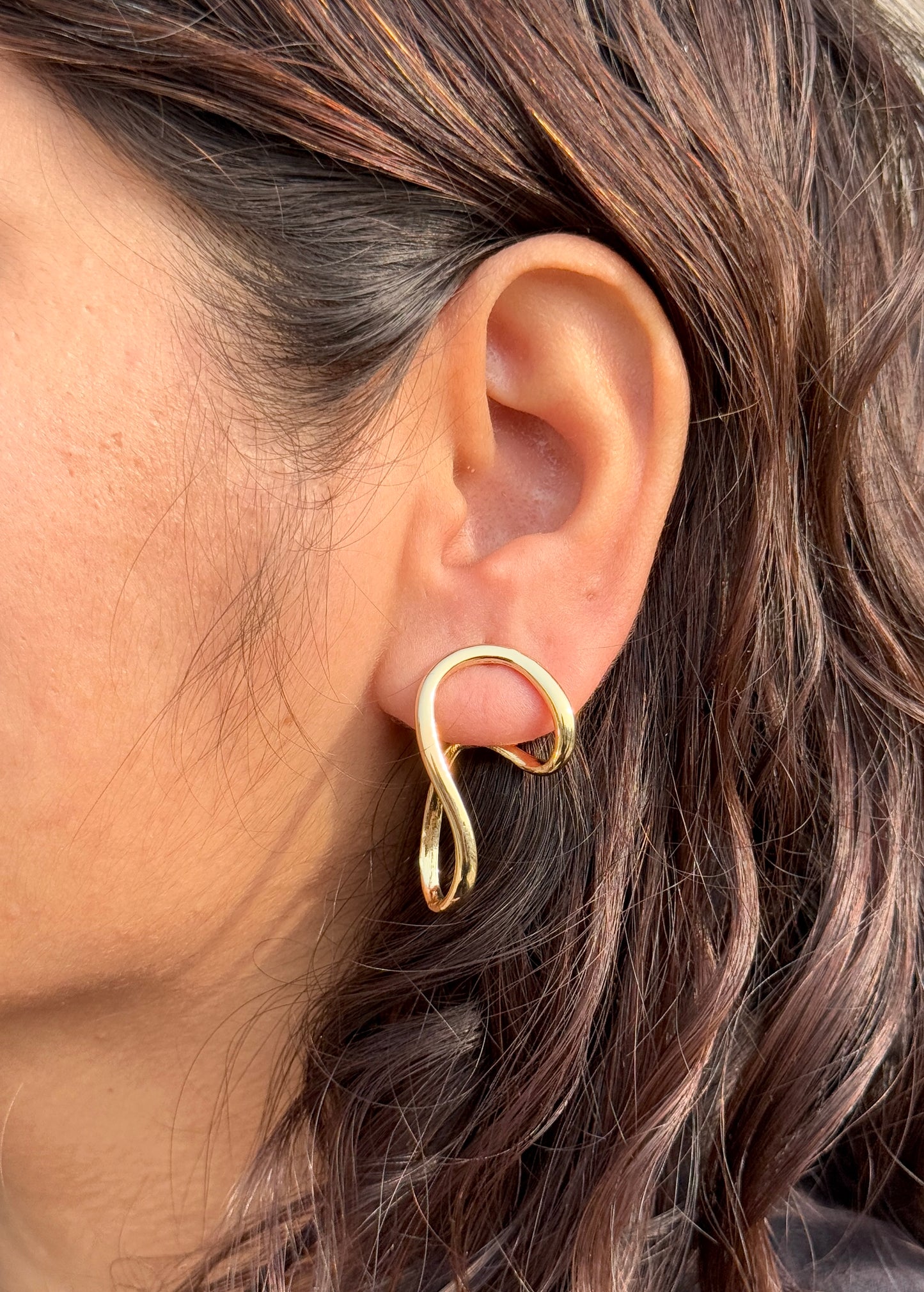 The Wave Collection Earrings | Anti-Tarnish