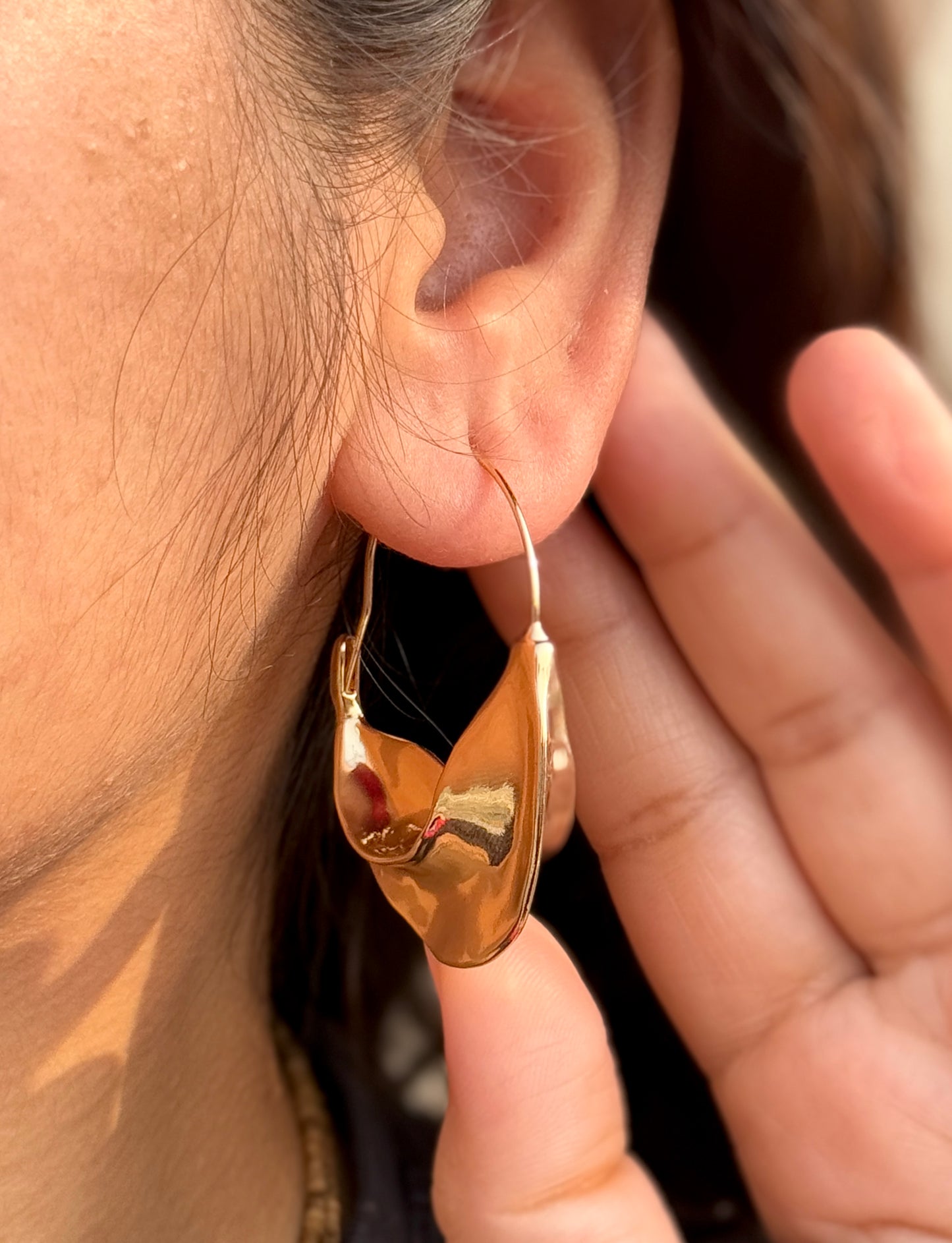 Ocean Current Anti-Tarnish Earrings