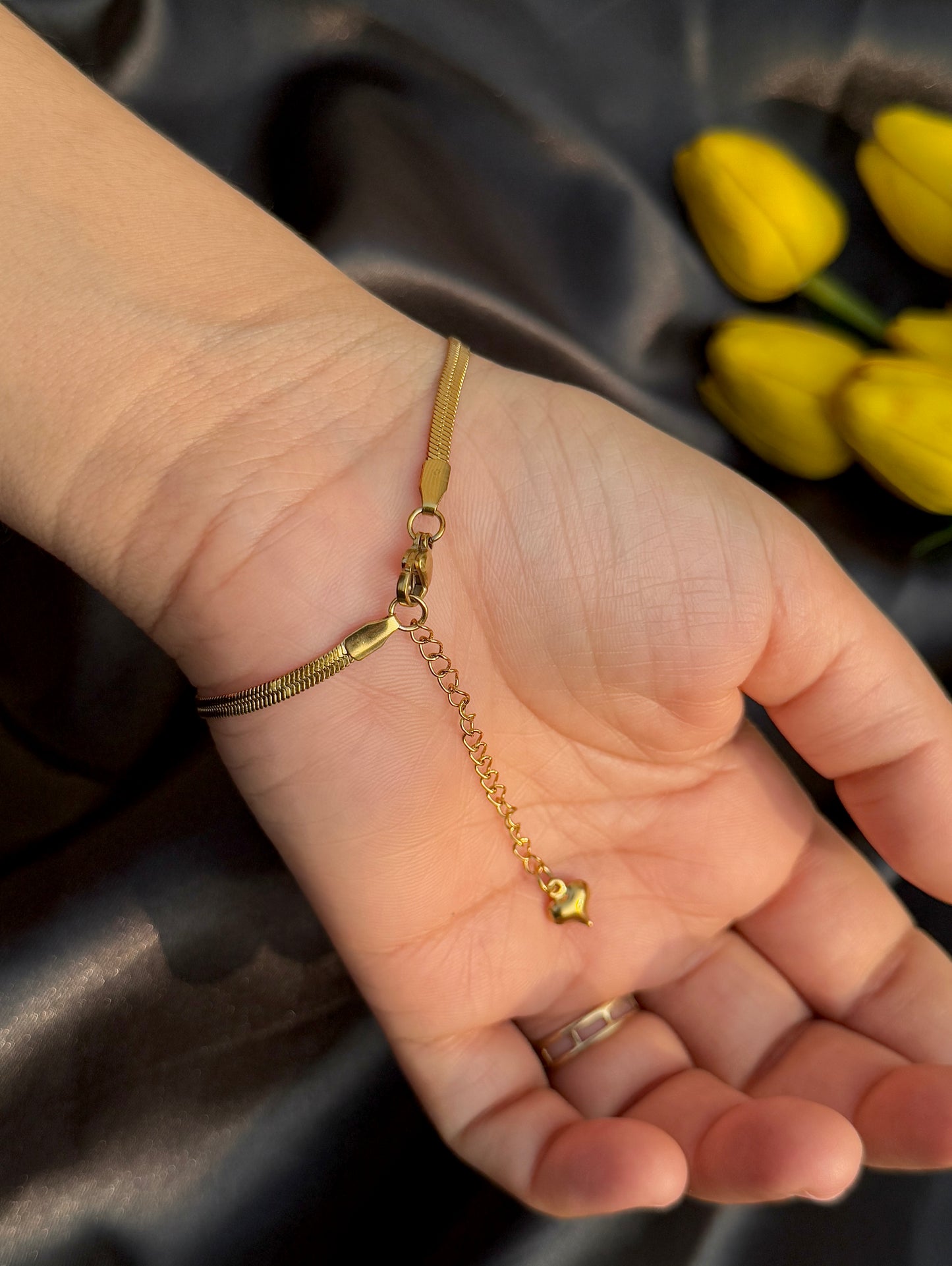 Love Bracelets for Couples | Gold Anti-Tarnish Matching Bracelets