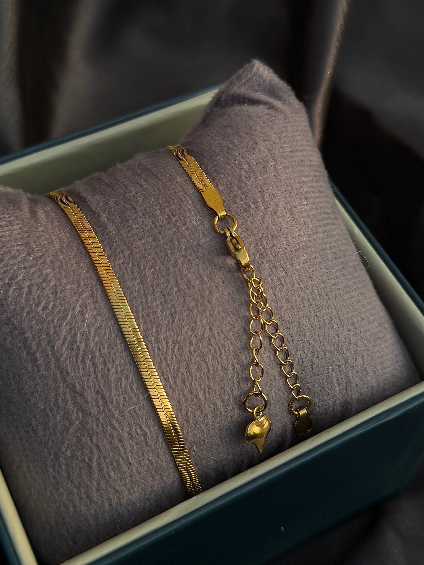 Love Bracelets for Couples | Gold Anti-Tarnish Matching Bracelets
