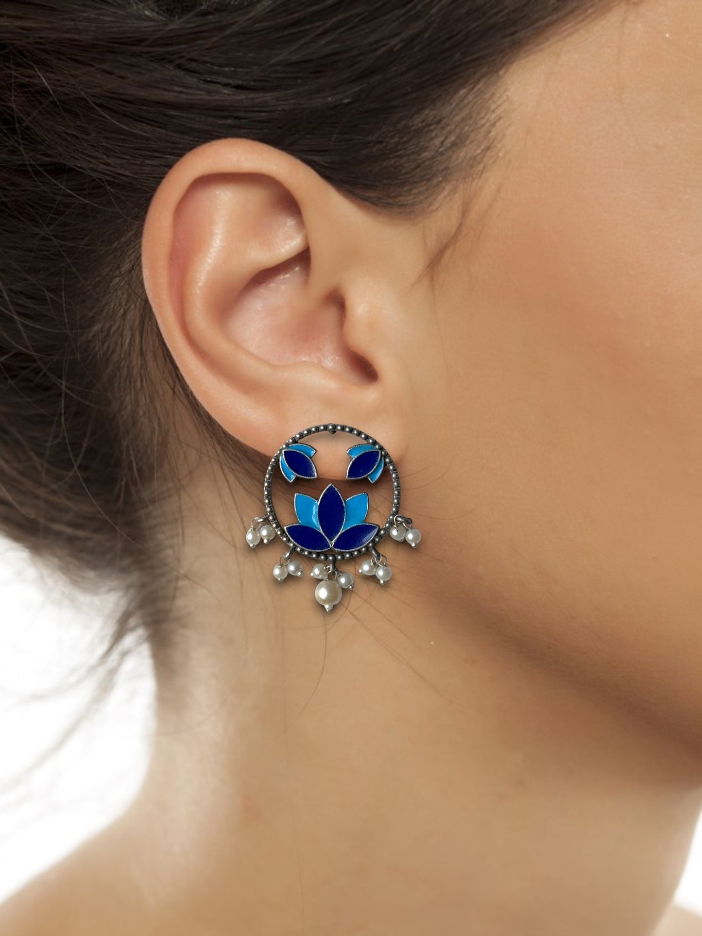 Hand-Painted Premium Earrings