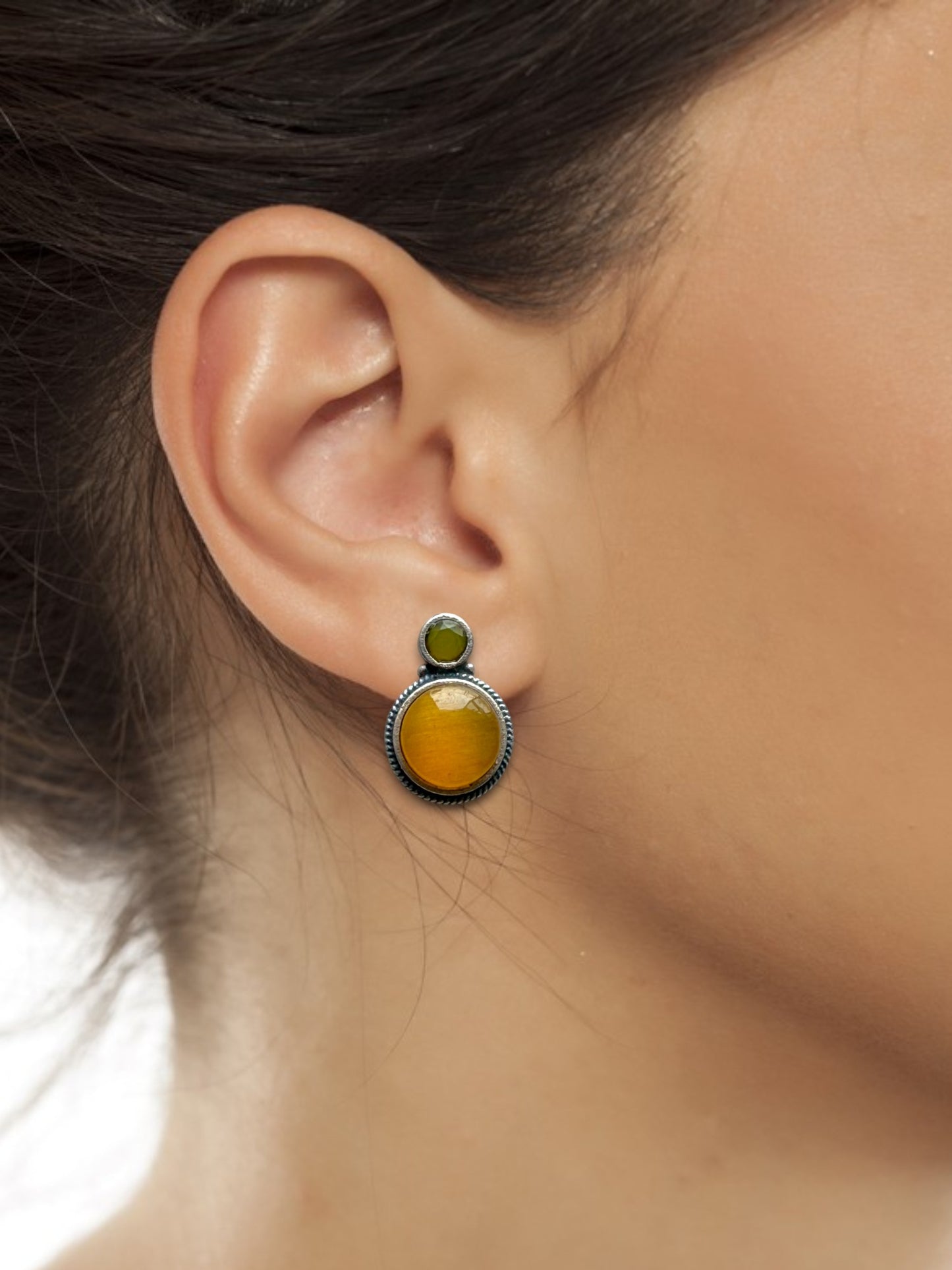 Silk Stone Casual Wear Earrings