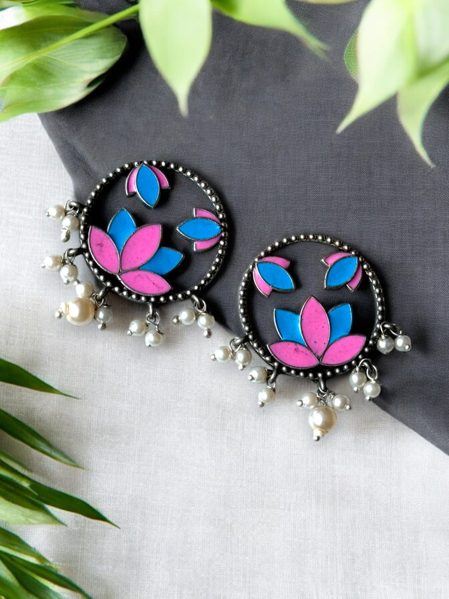Hand-Painted Premium Earrings