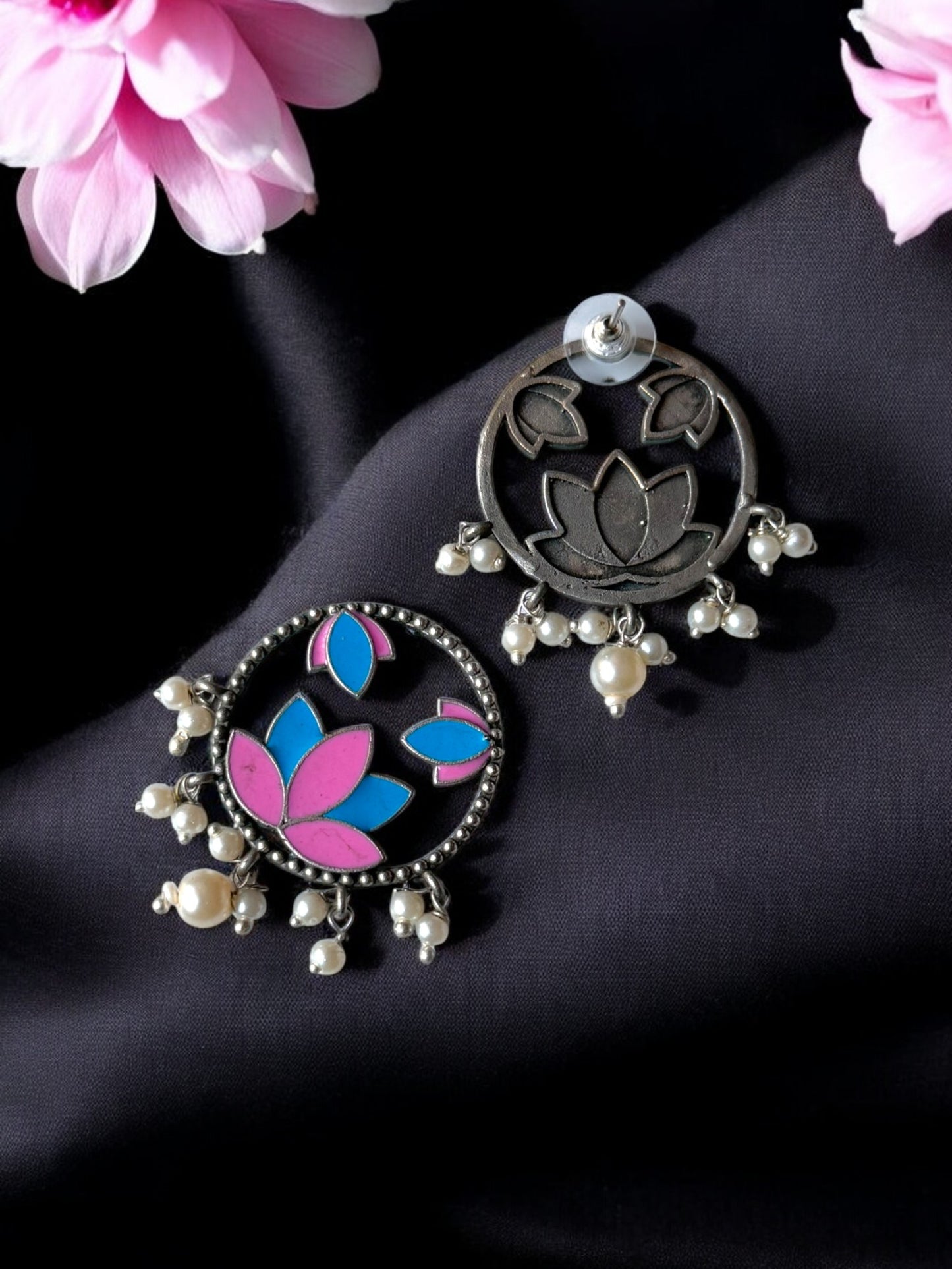 Hand-Painted Premium Earrings