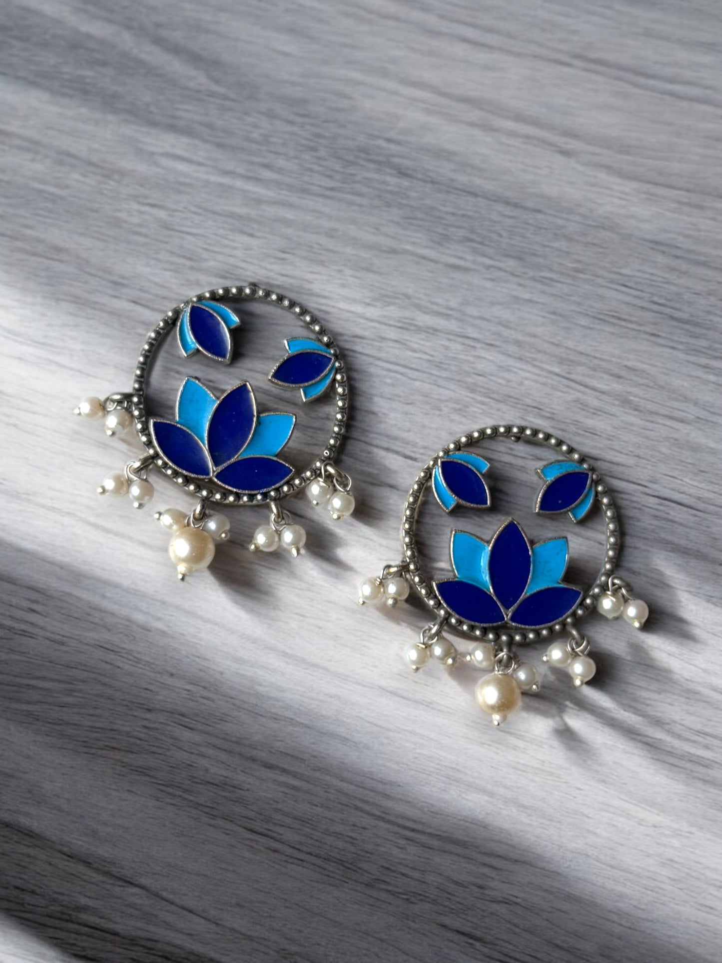 Hand-Painted Premium Earrings
