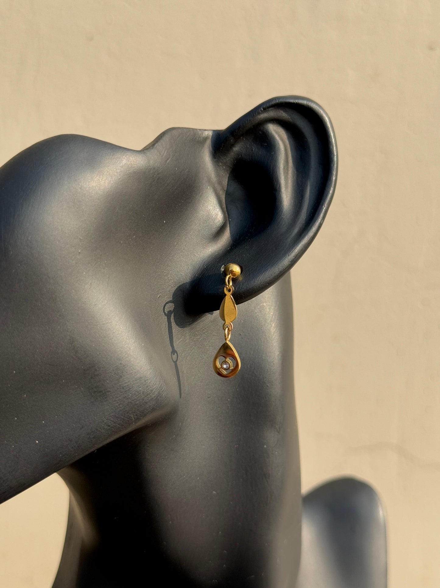 Anti-Tarnish Set of 3 Daily Wear Earrings | Jhumki Wala
