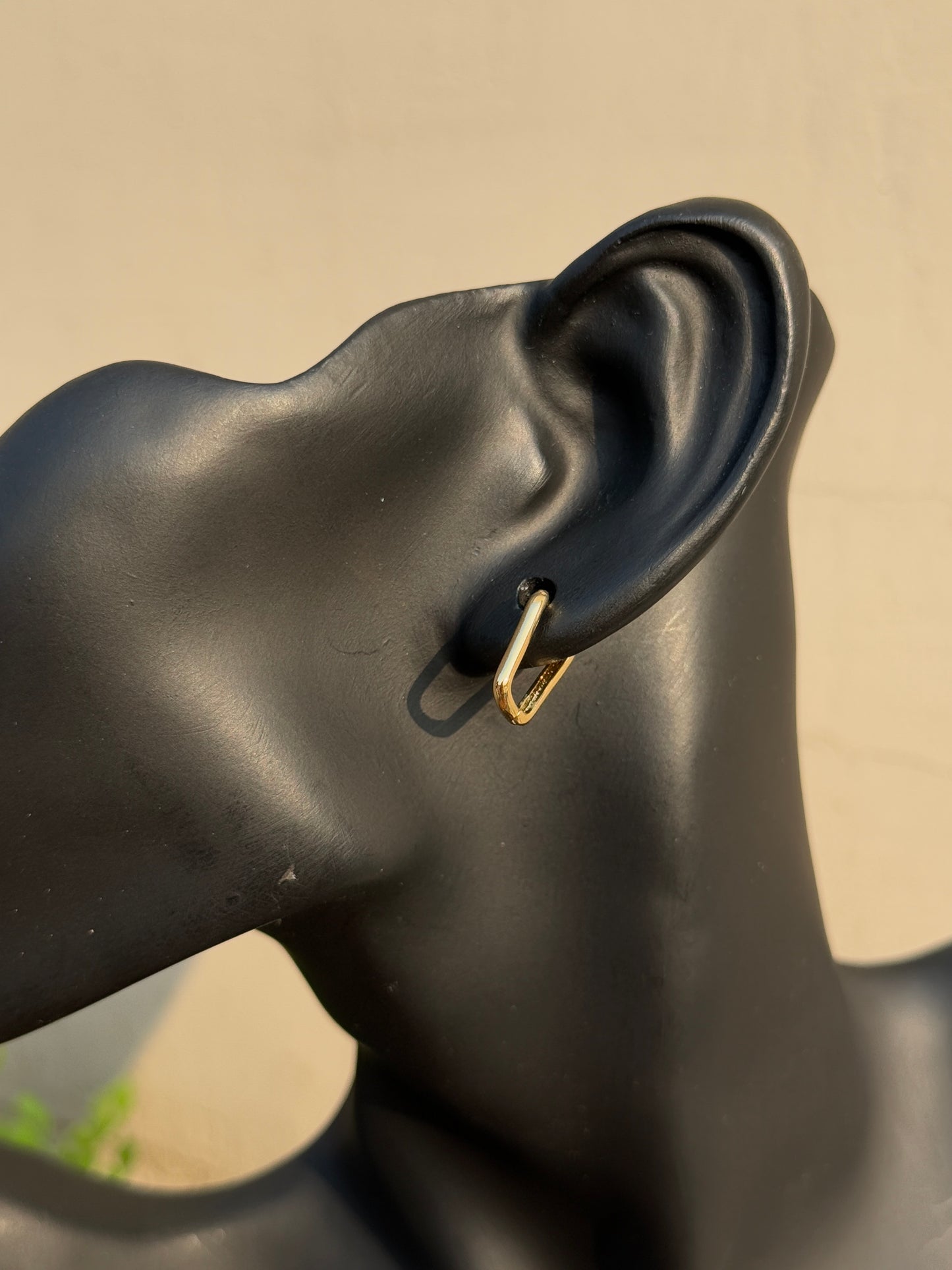 Anti-Tarnish Small Hoop 18KT Gold Plated Earrings | Waterproof & Hypoallergenic