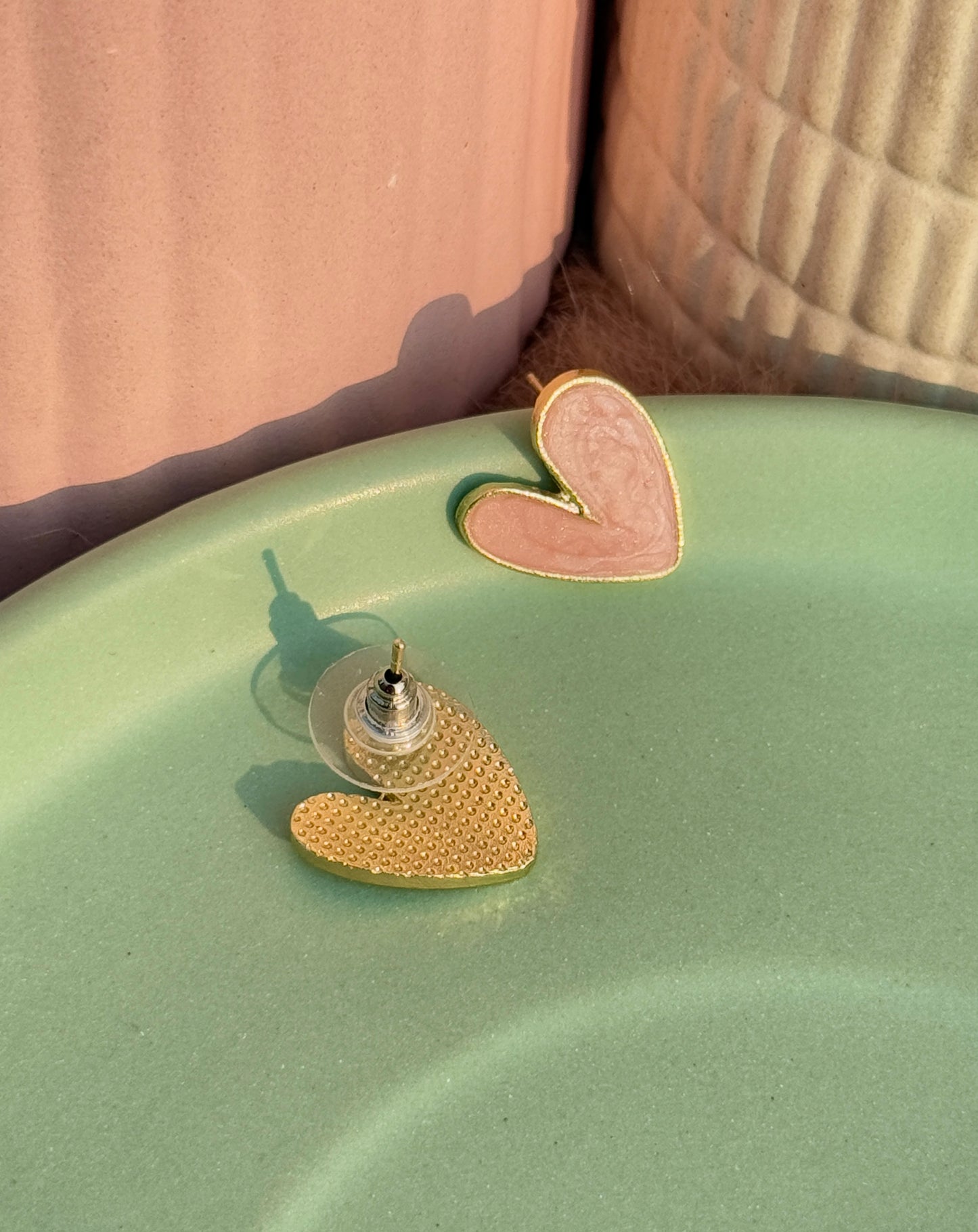 Love Anti-Tarnish Stud Earrings | Hypoallergenic & Waterproof