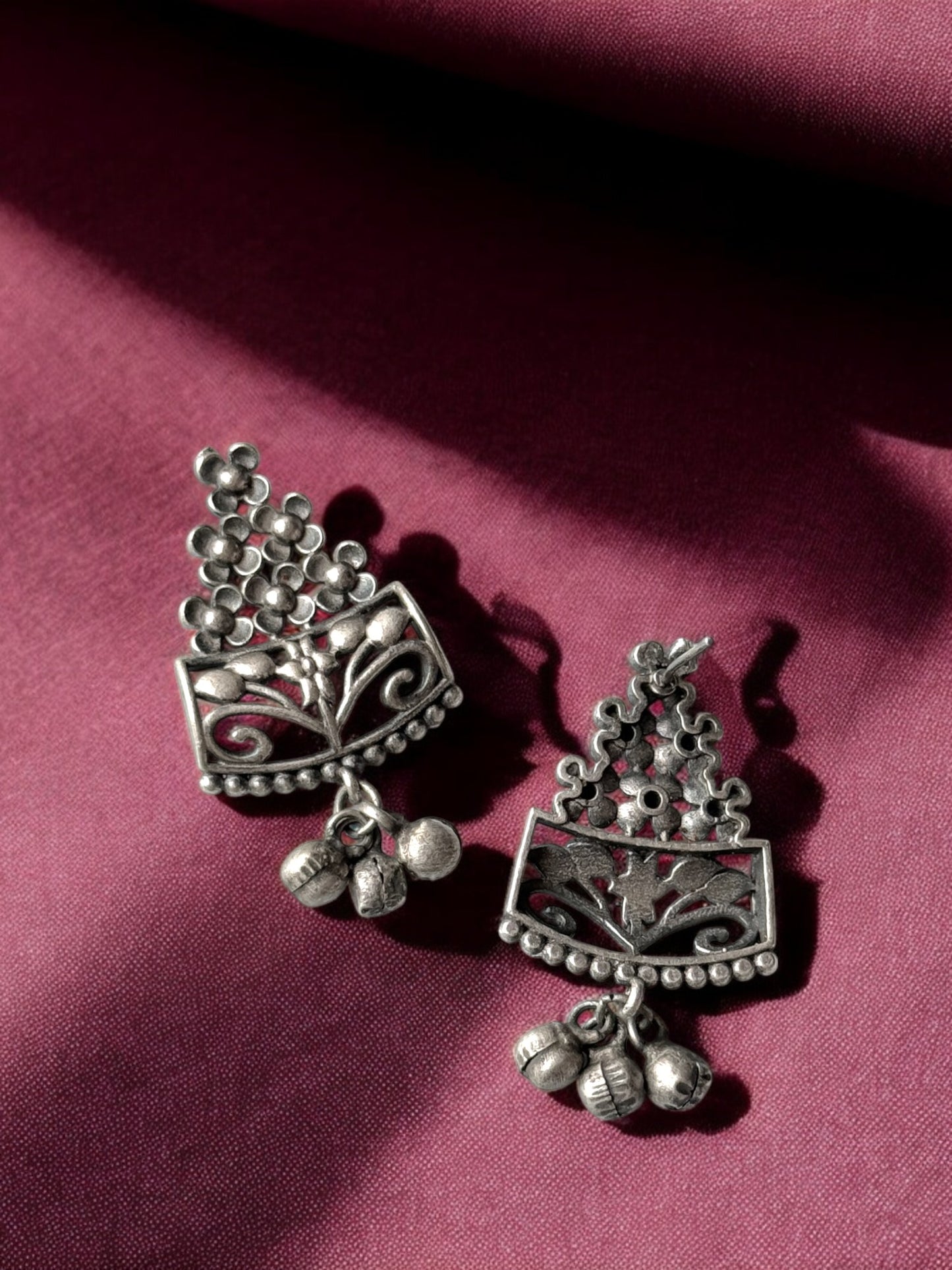 Antique Polish Dangling Earrings