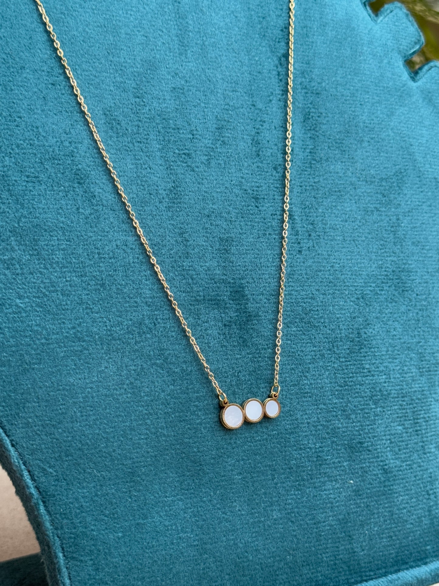 Trio Three Dot Necklace