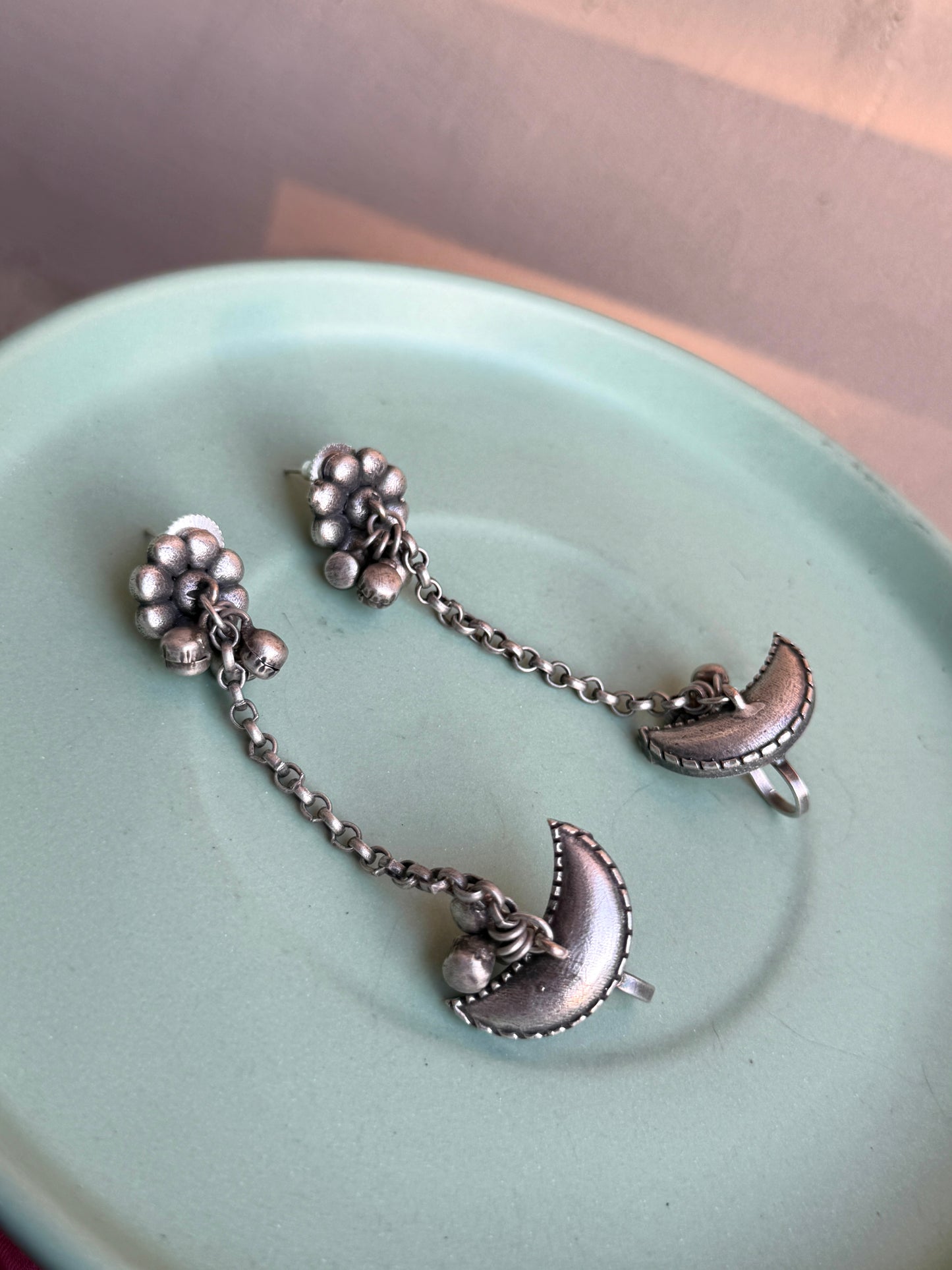Moon & Star-Inspired Elegant Earcuff