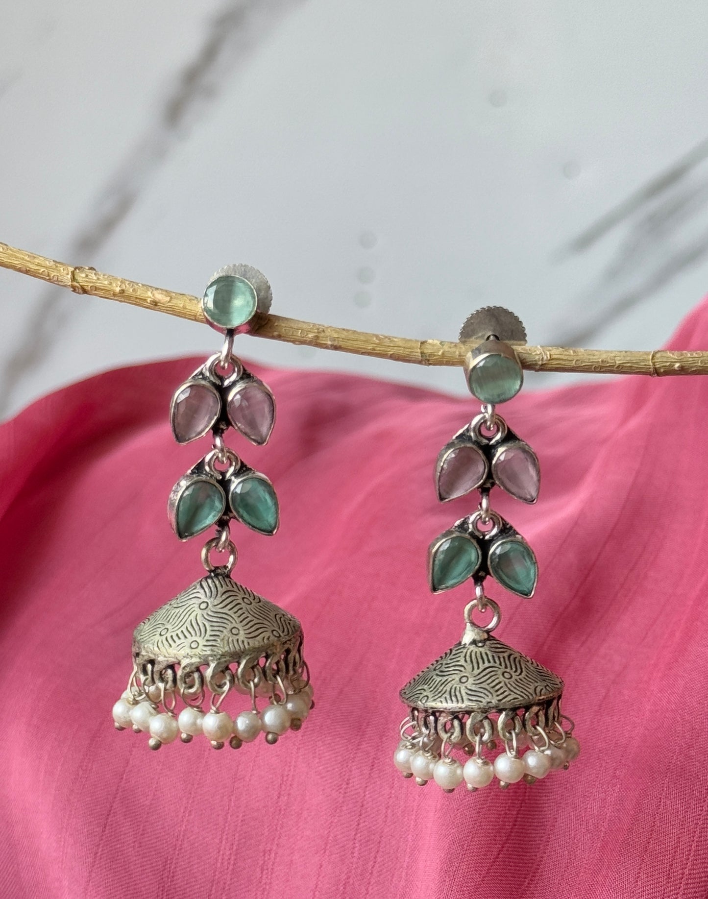 Silver Lookalike Jhumki