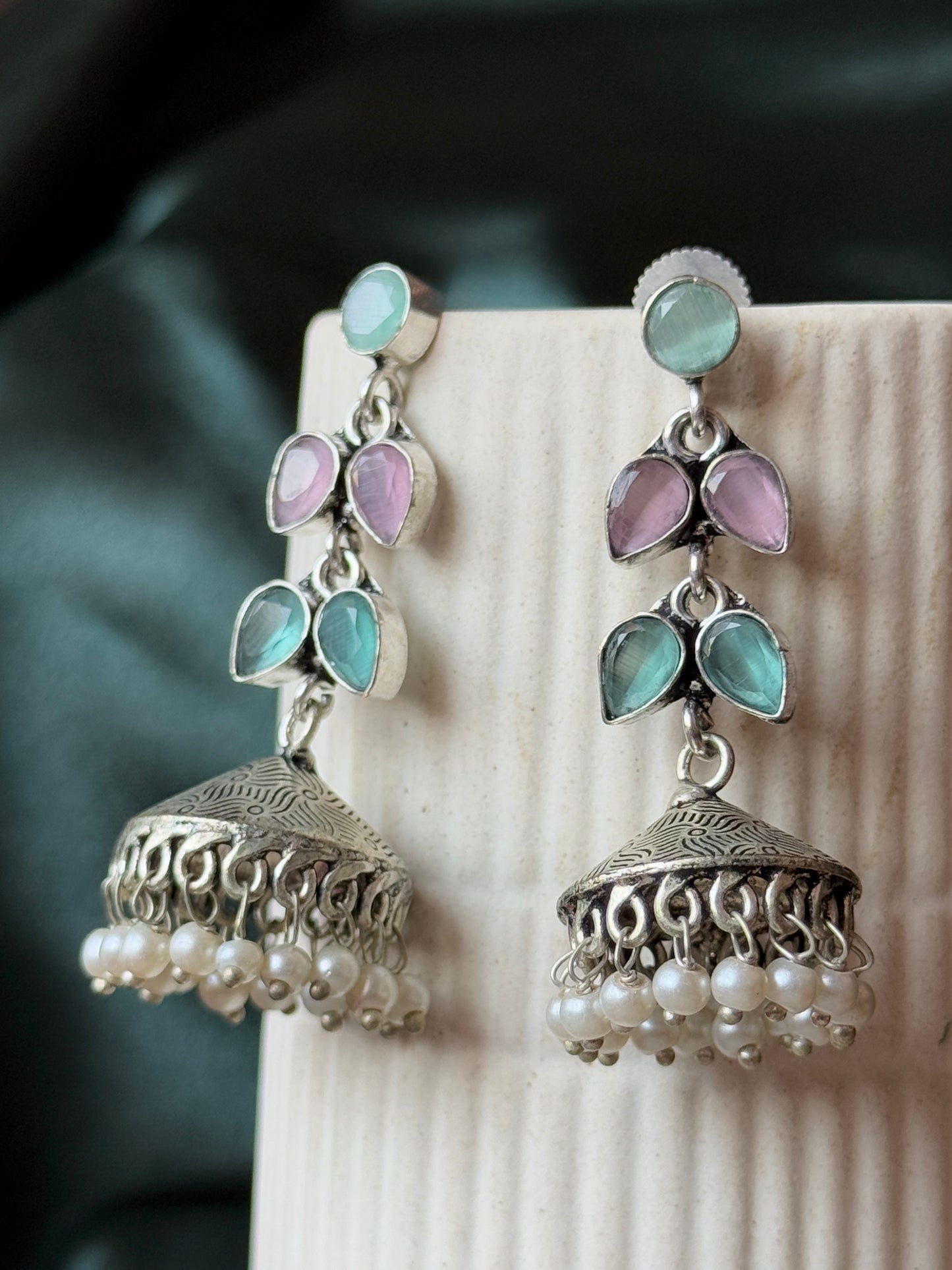 Silver Lookalike Jhumki