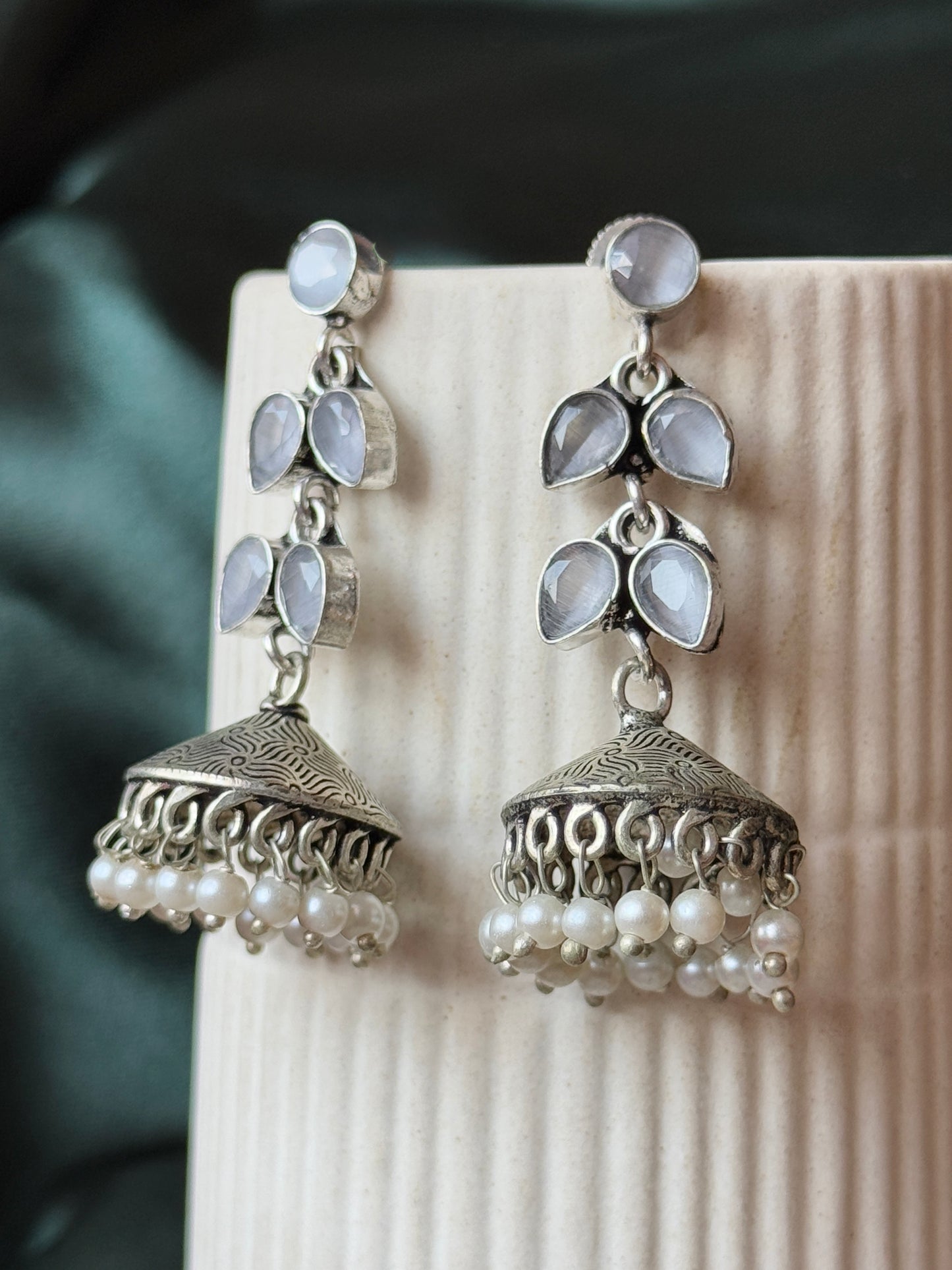 Silver Lookalike Jhumki
