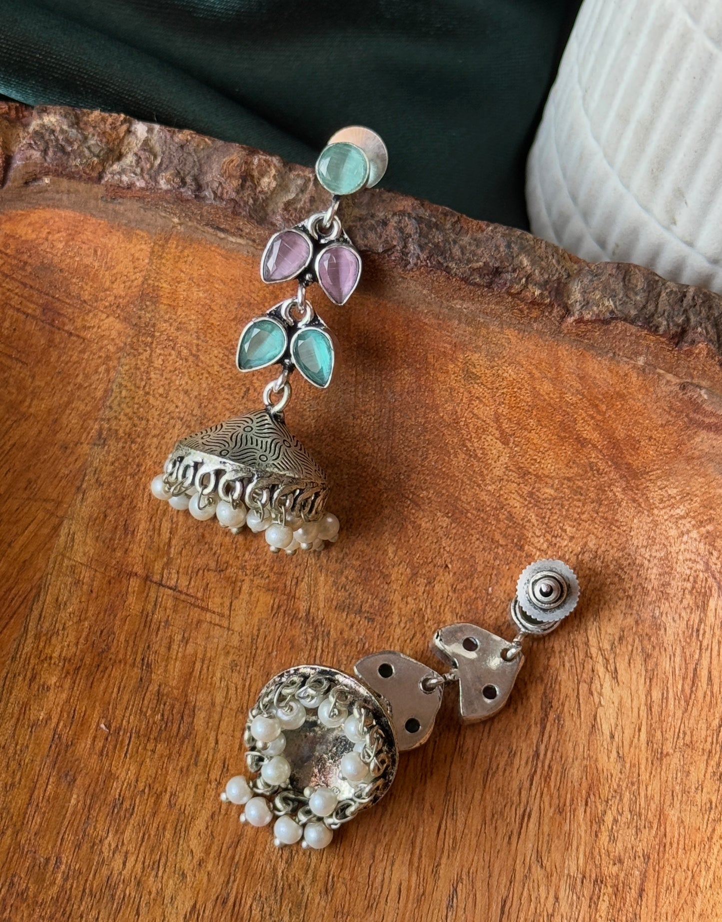Silver Lookalike Jhumki