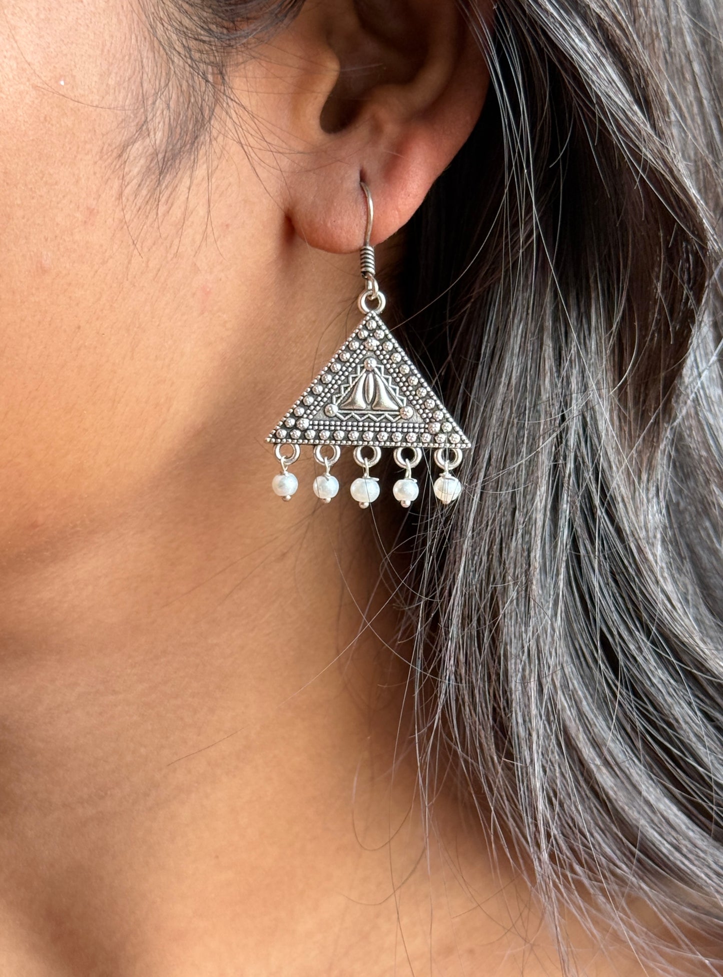 Triangular Drop Daily Wear Earrings