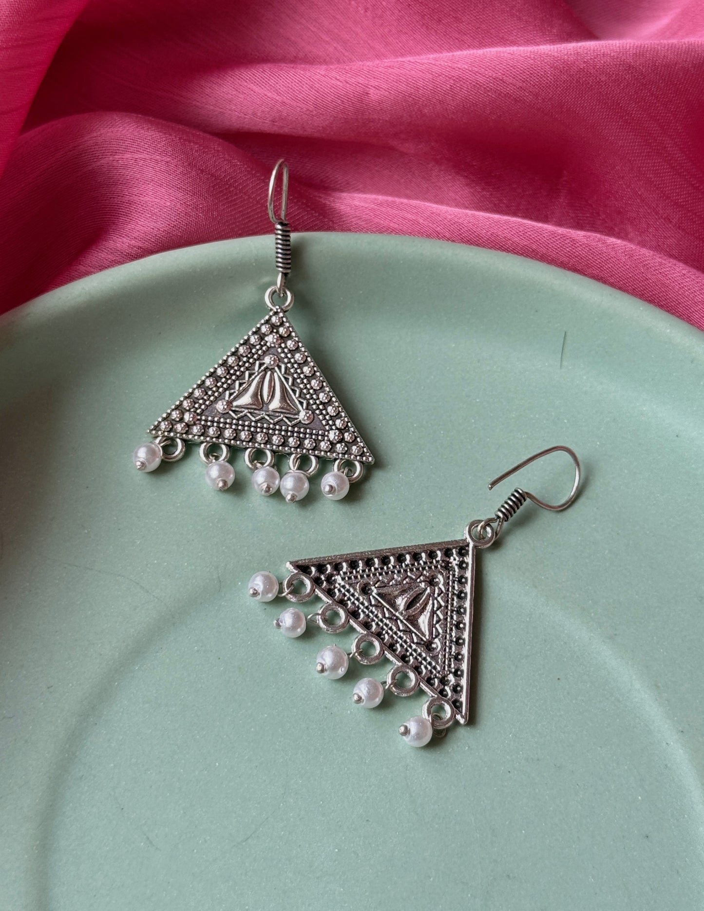 Triangular Drop Daily Wear Earrings