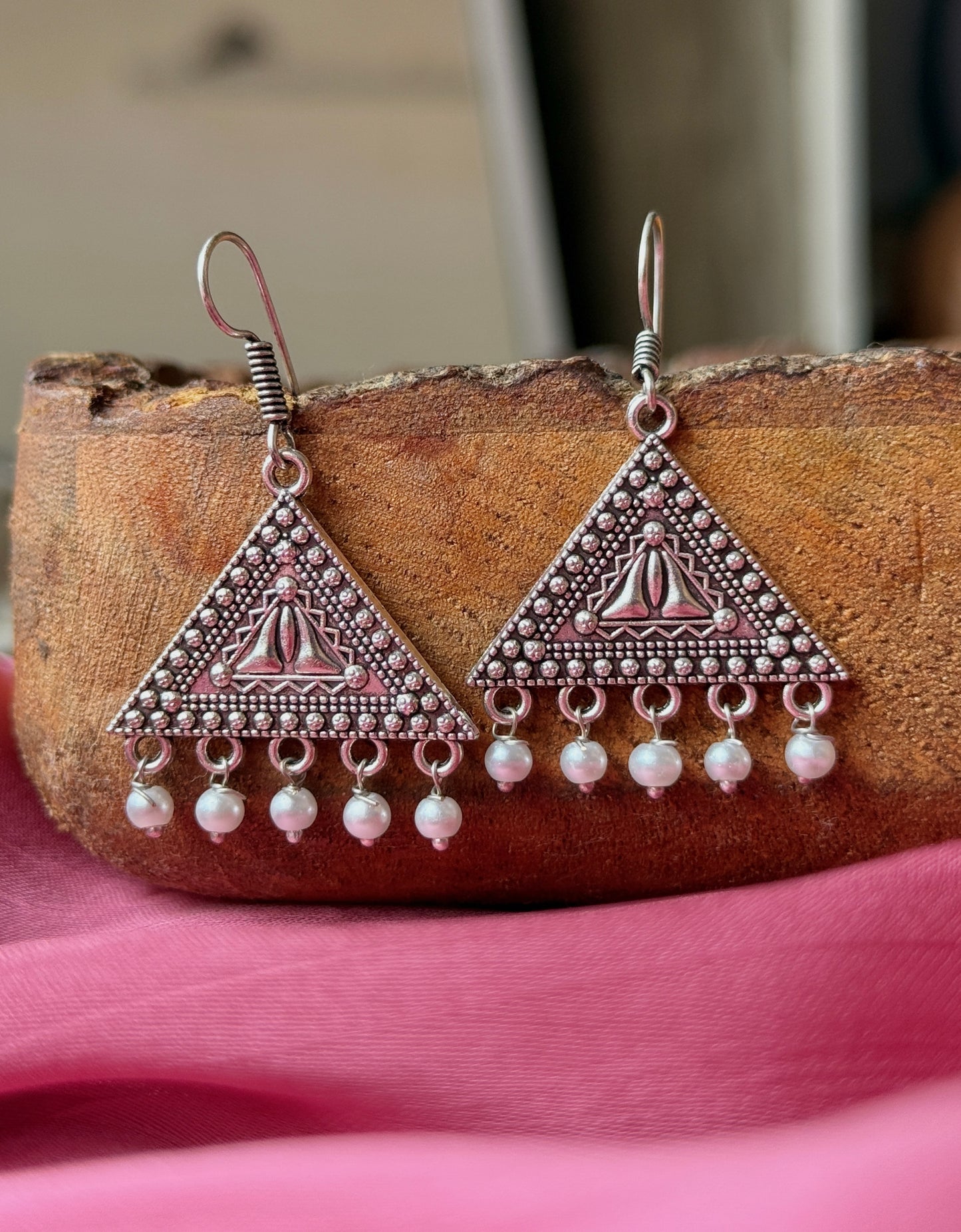 Triangular Drop Daily Wear Earrings