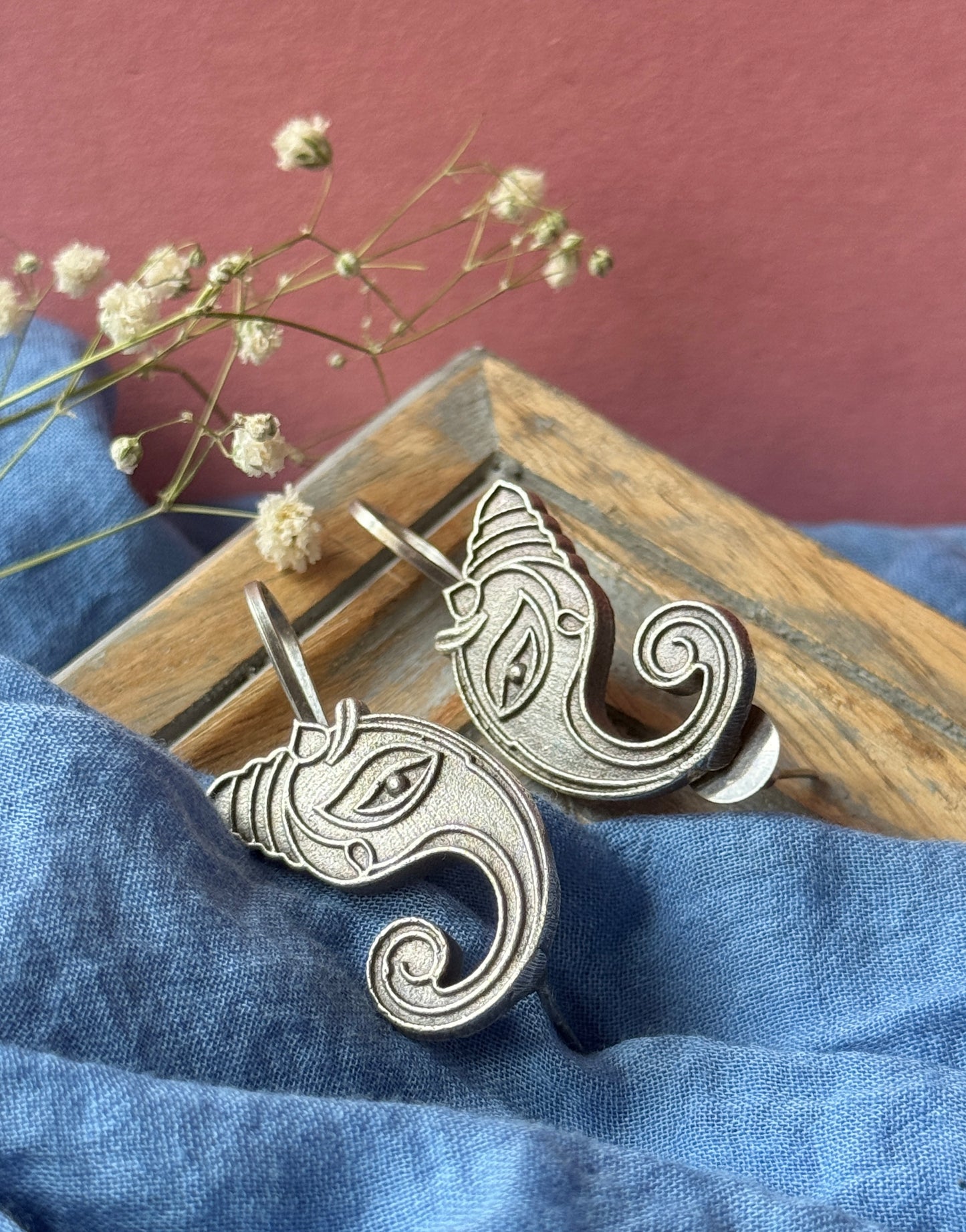 Ganeshji Inspired Ear Cuff