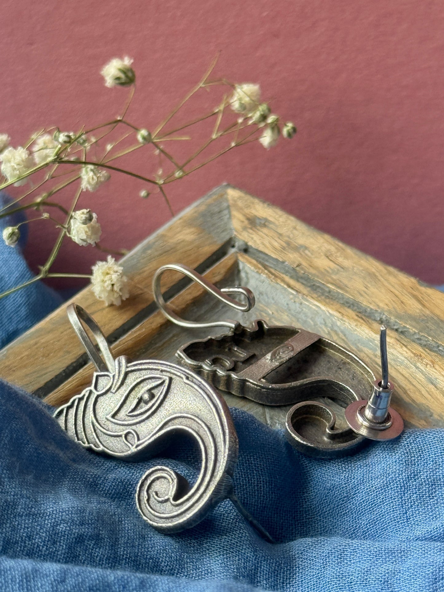 Ganeshji Inspired Ear Cuff