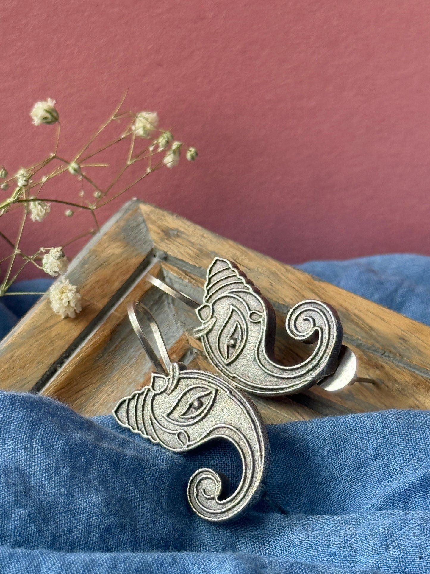 Ganeshji Inspired Ear Cuff