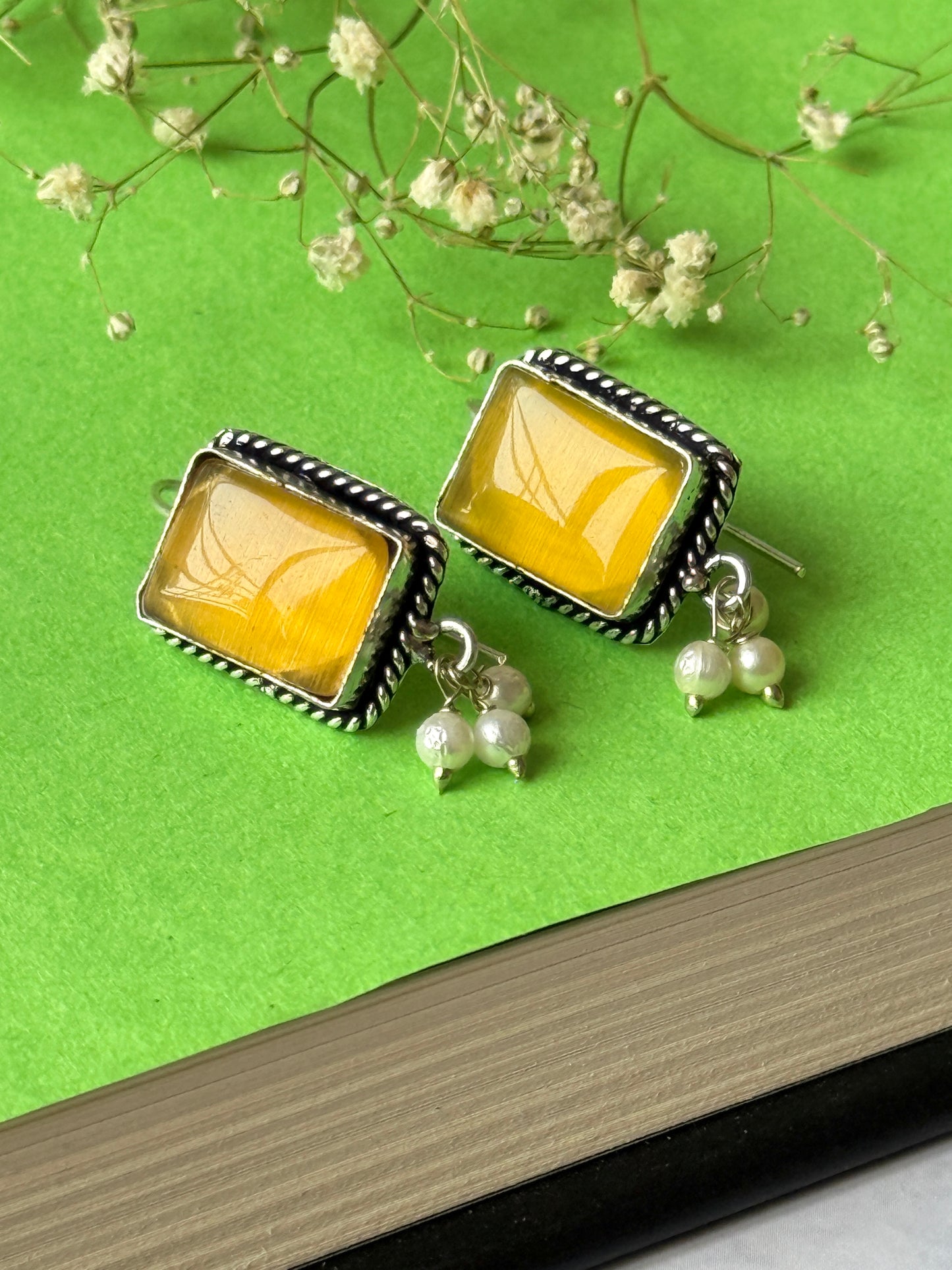Silver Lookalike Daily Wear Hook Earrings