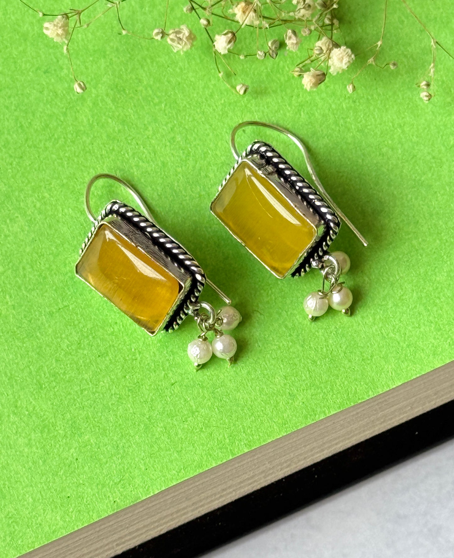 Silver Lookalike Daily Wear Hook Earrings