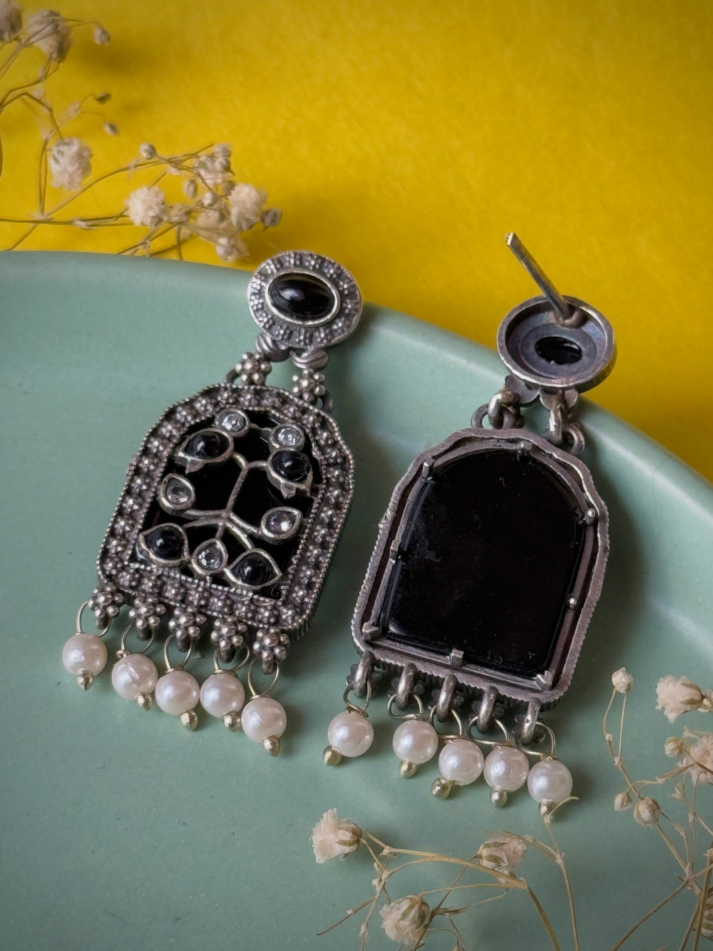 Partywear Moissanite Stone Earrings for Women