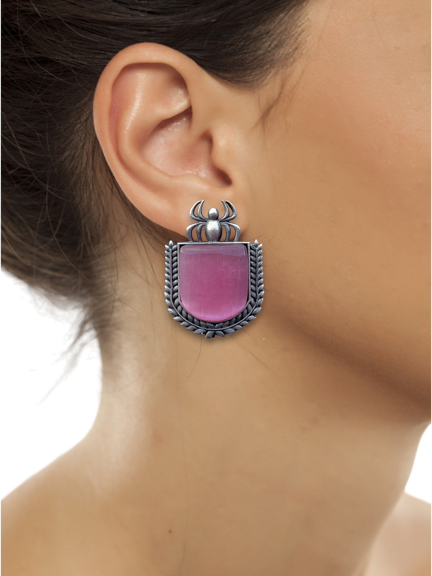 Monalisa Spider Stud Earrings