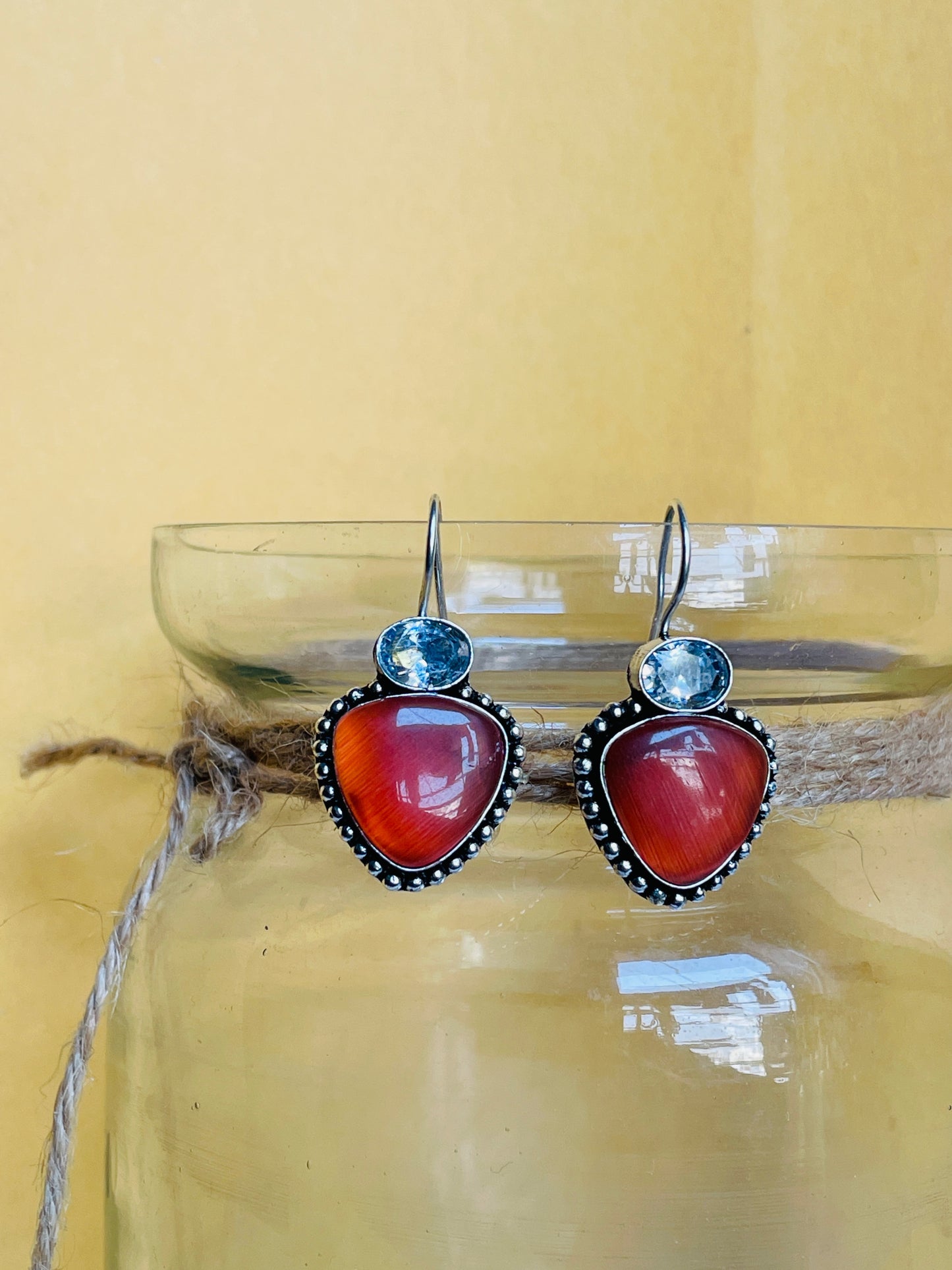 Twilight Double Stone Daily Wear Earrings