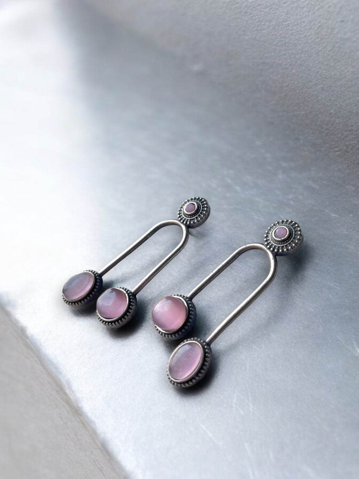 Dual Stone Elegant Women's Earrings