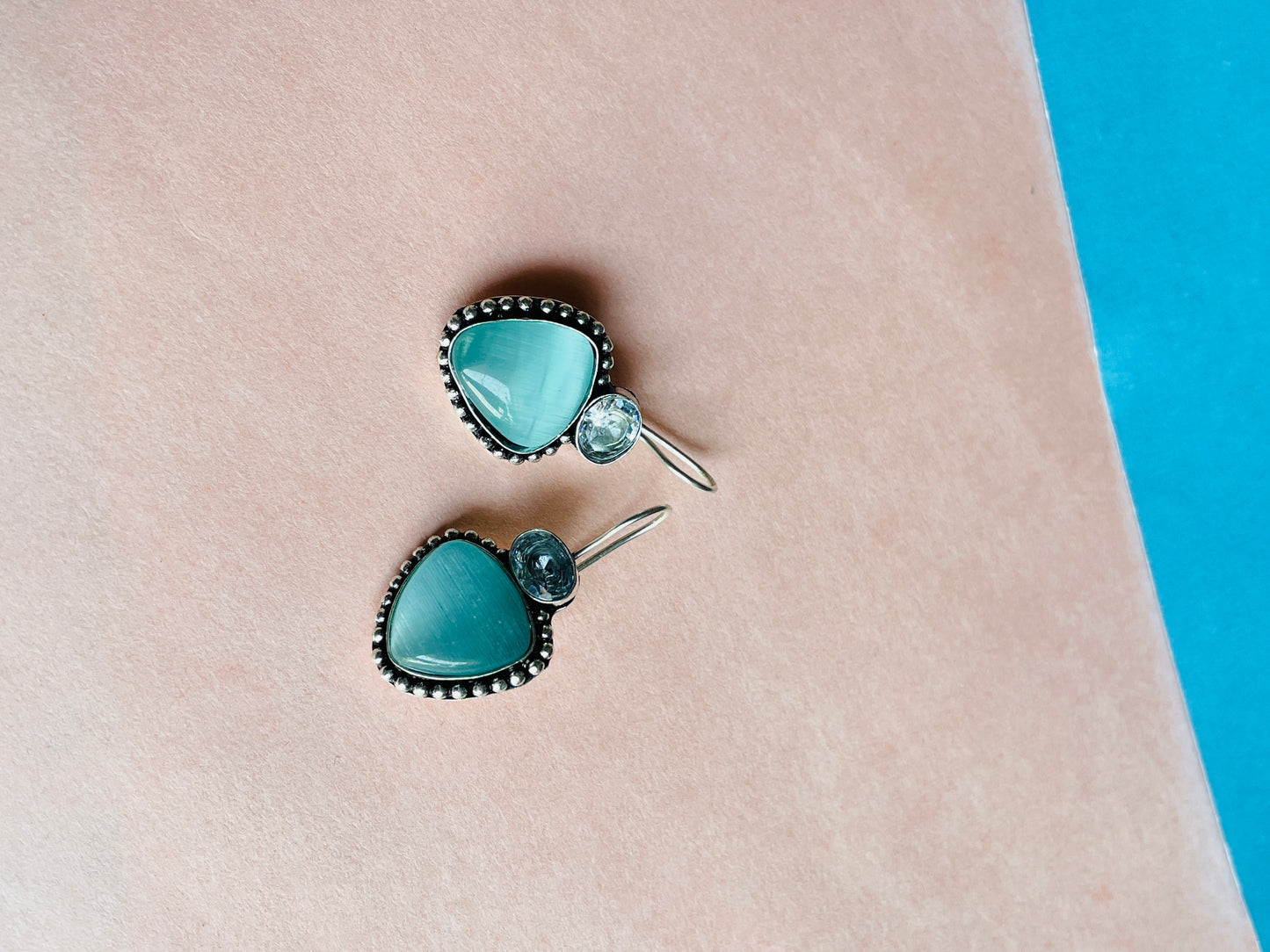 Twilight Double Stone Daily Wear Earrings