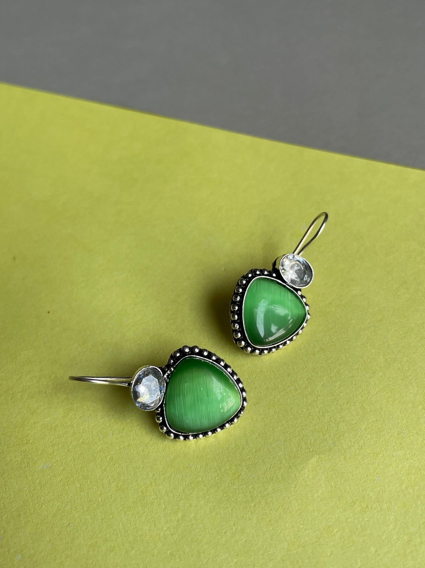 Twilight Double Stone Daily Wear Earrings