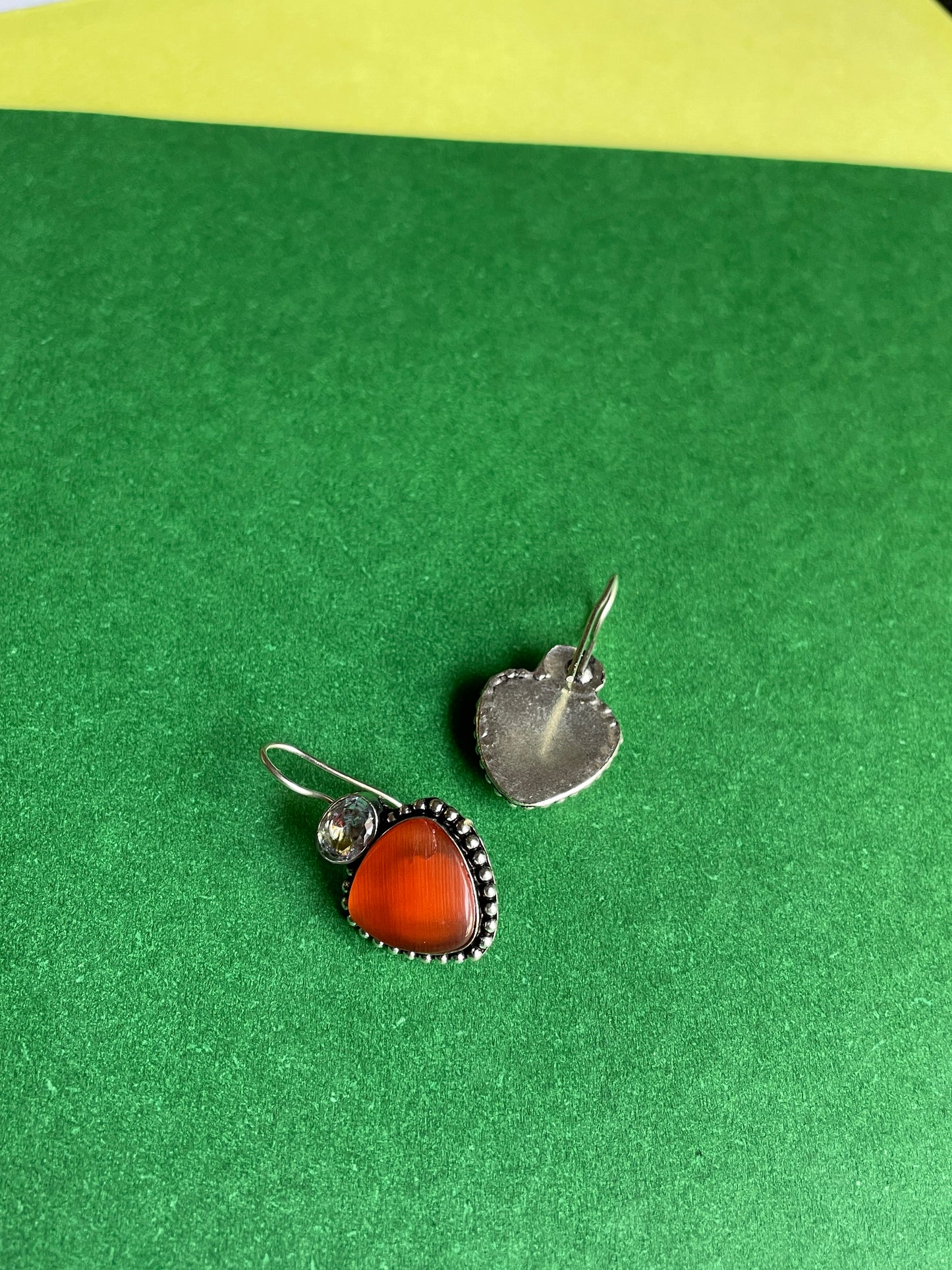 Twilight Double Stone Daily Wear Earrings