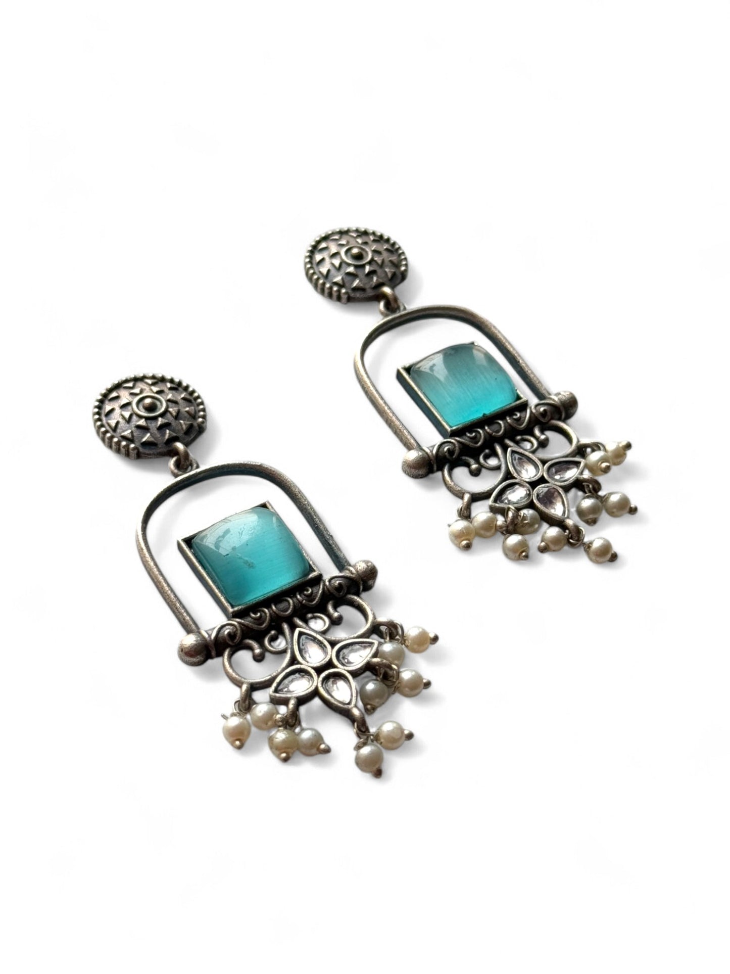 Elegant Dangling Pearl Earrings