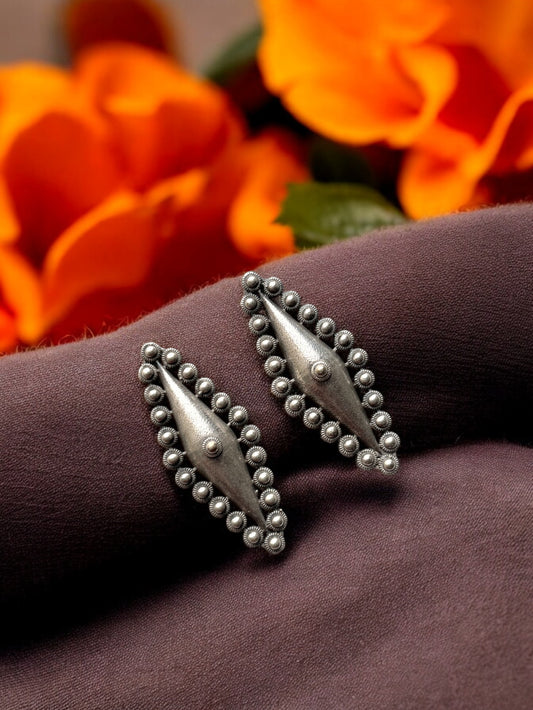 Premium Silver Replica Earrings