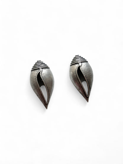 Silver Replica Shankh Stud