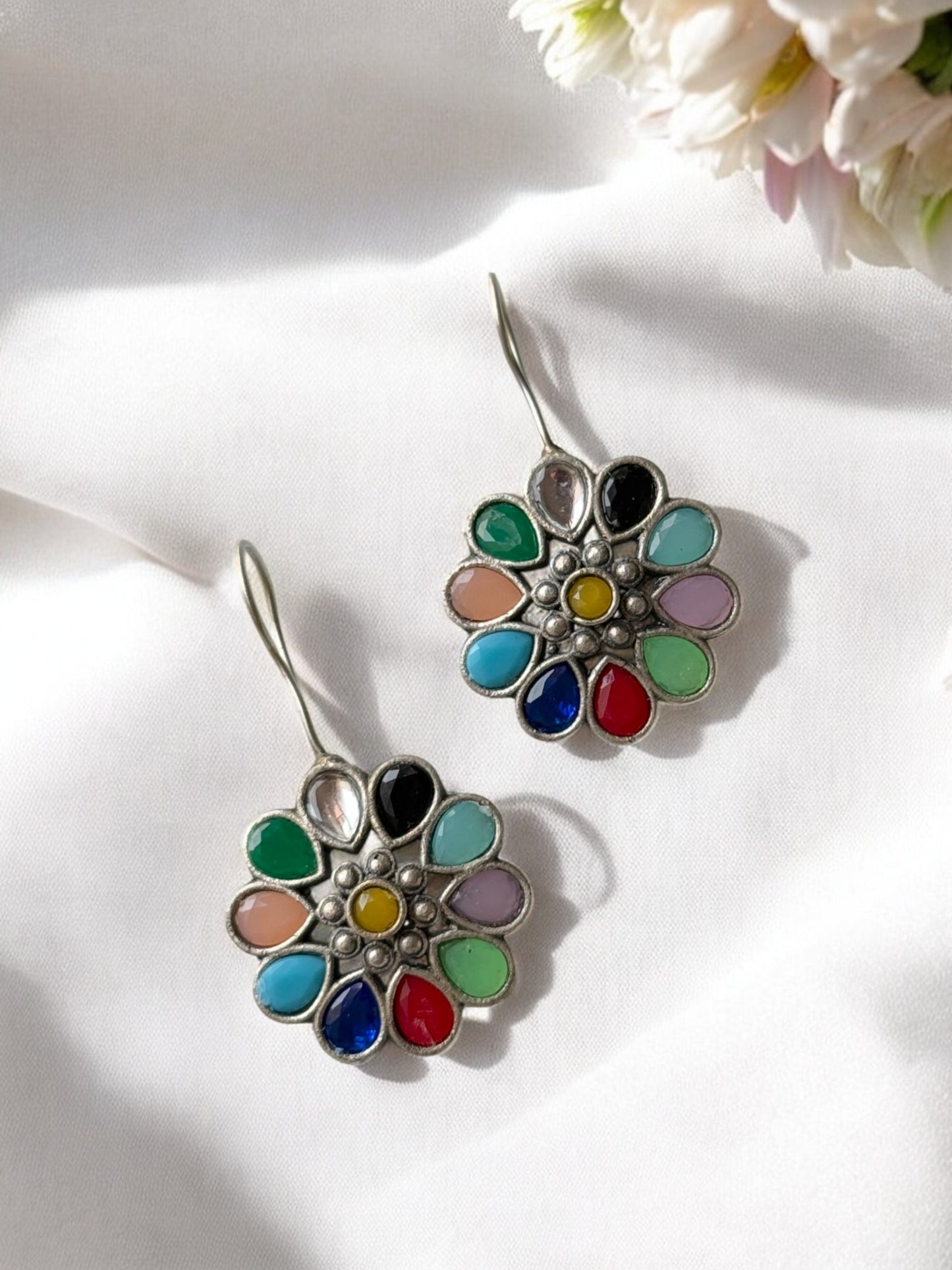 Multi-Color Daily Wear Hook Earrings