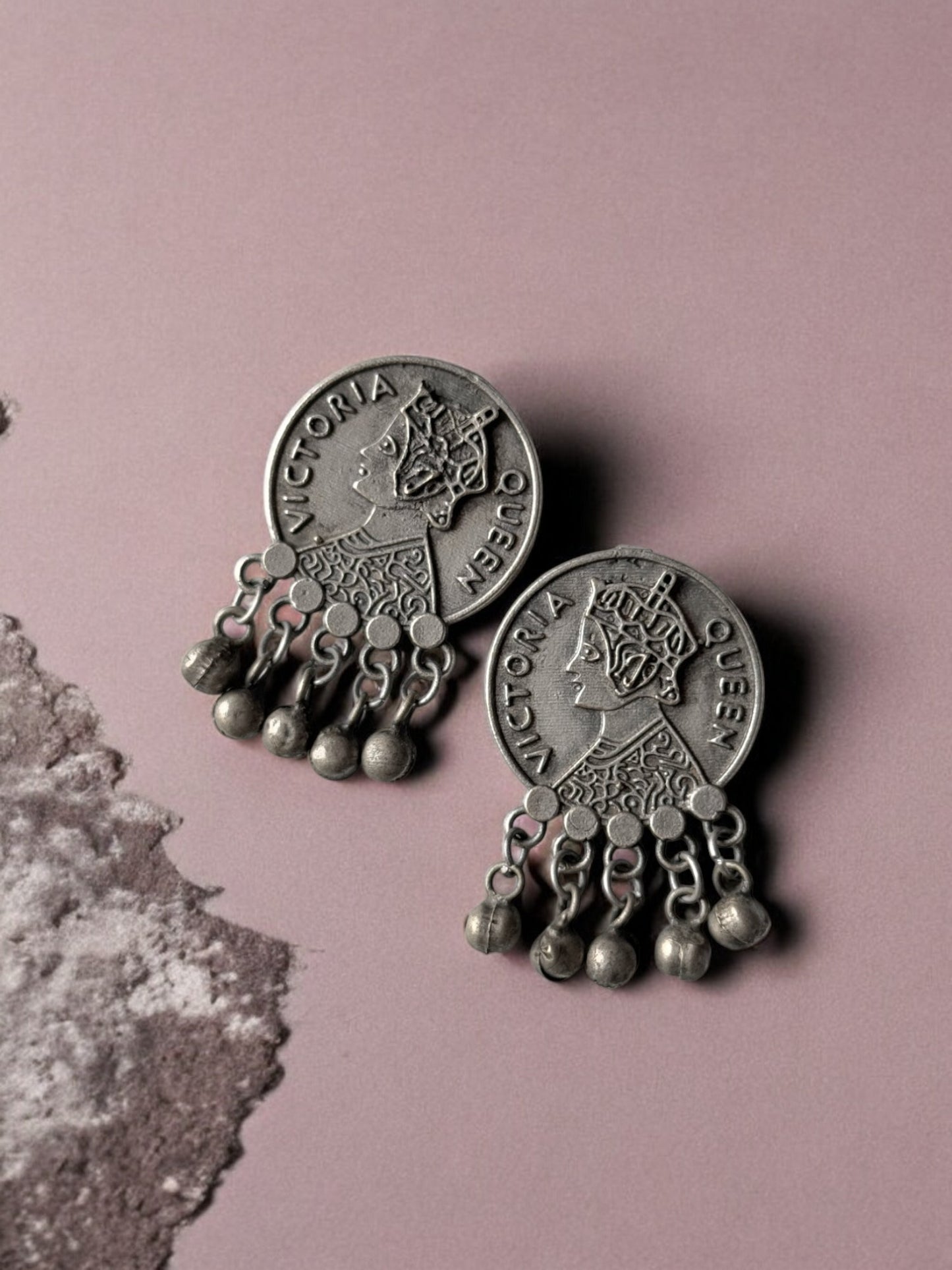 Queen Victoria Dangling Earrings