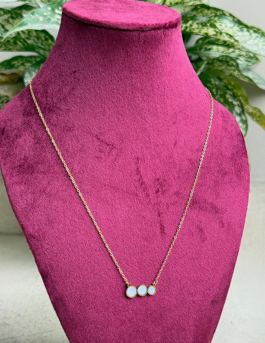 Trio Three Dot Necklace