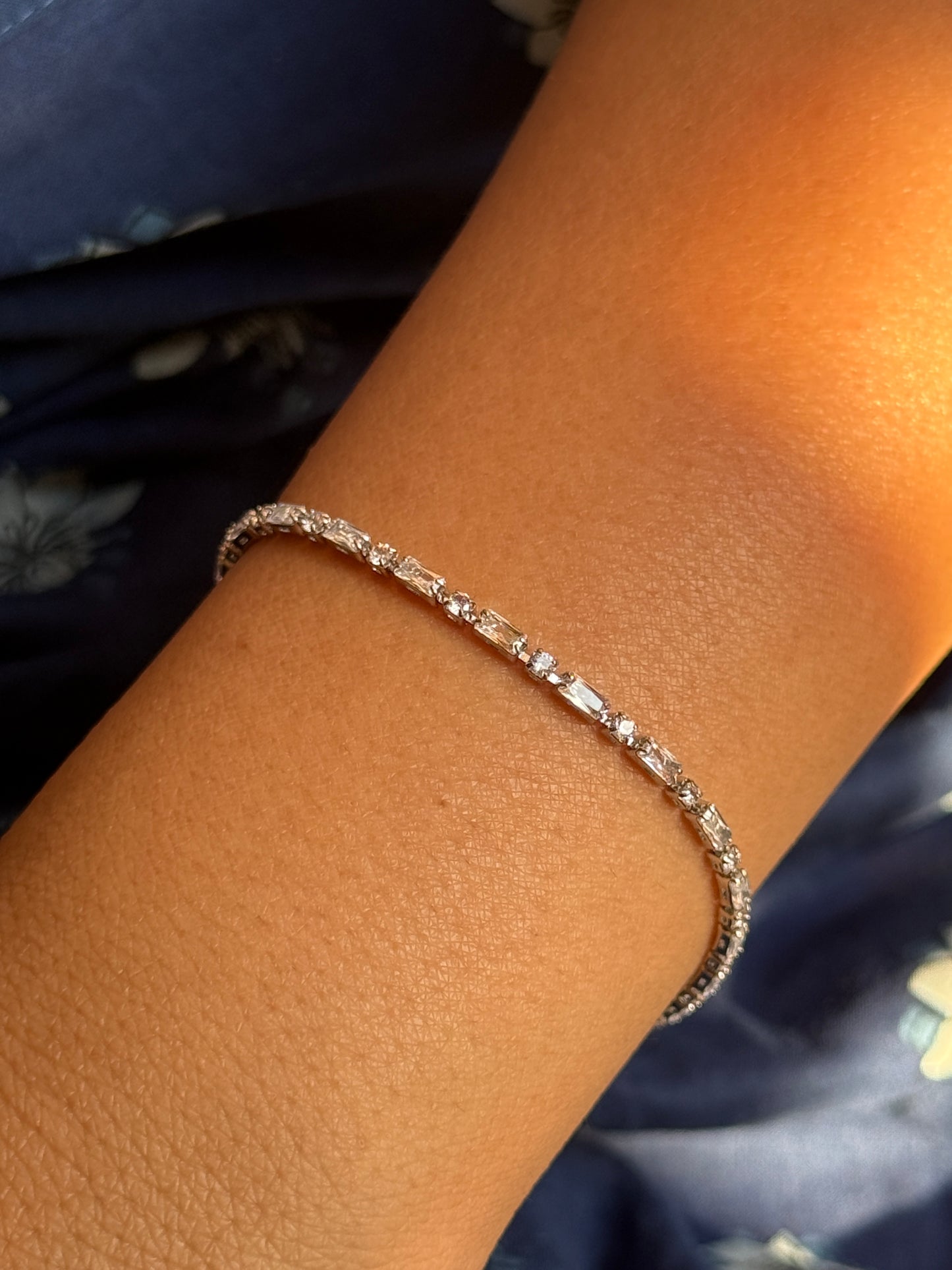Timeless Elegance Anti-Tarnish Tennis Bracelet