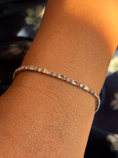 Timeless Elegance Anti-Tarnish Tennis Bracelet