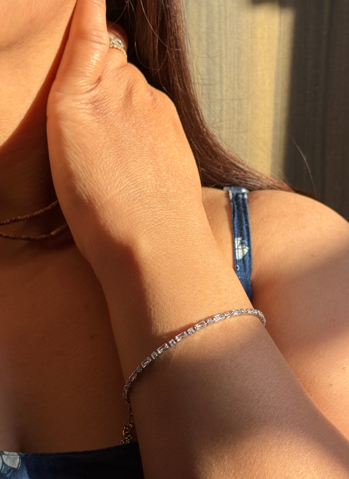 Timeless Elegance Anti-Tarnish Tennis Bracelet