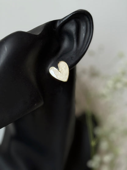 Love Anti-Tarnish Stud Earrings | Hypoallergenic & Waterproof