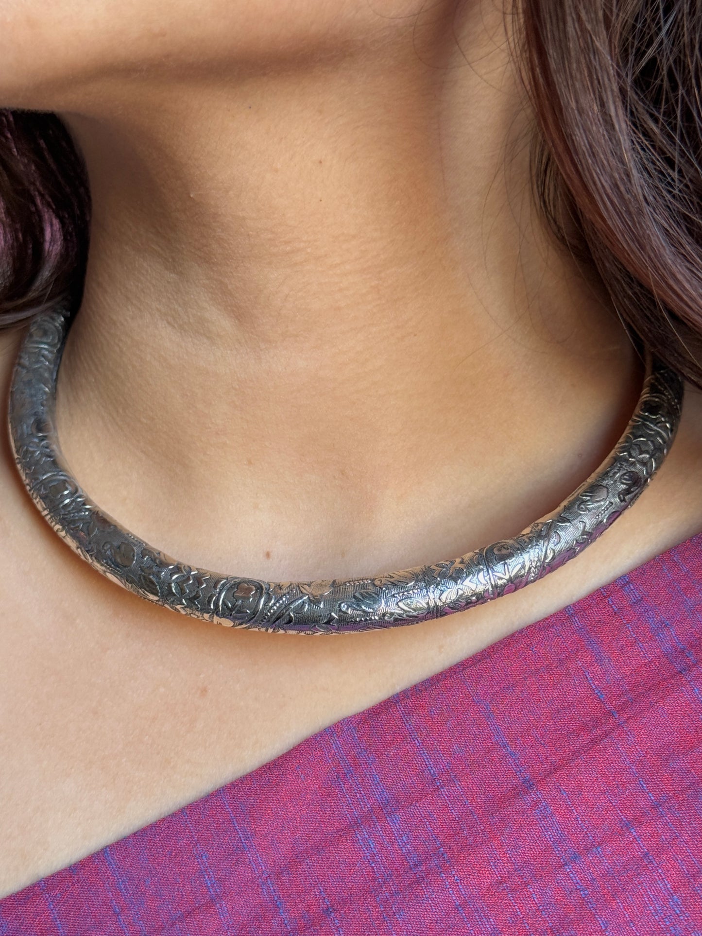 Silver-Plated Hasli Necklace