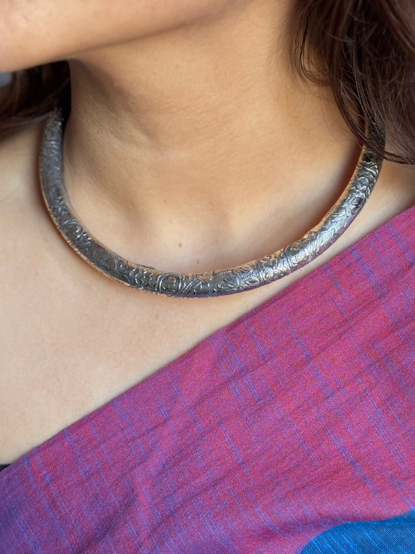Silver-Plated Hasli Necklace